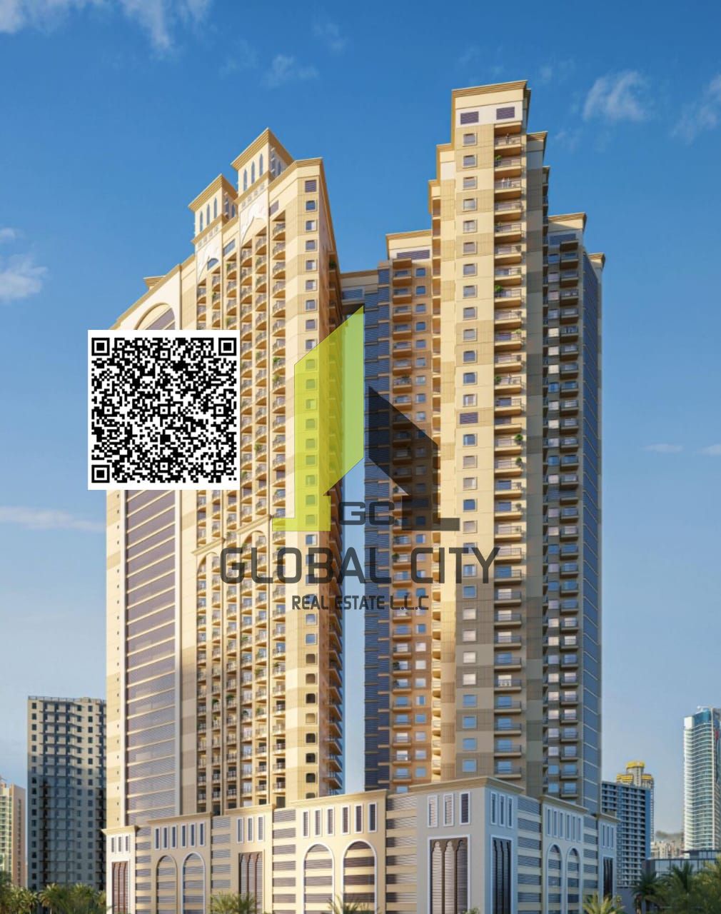 Affordable 1BHK in Barajeel Towers | 624 Sqft | Downpayment Only AED 35,598