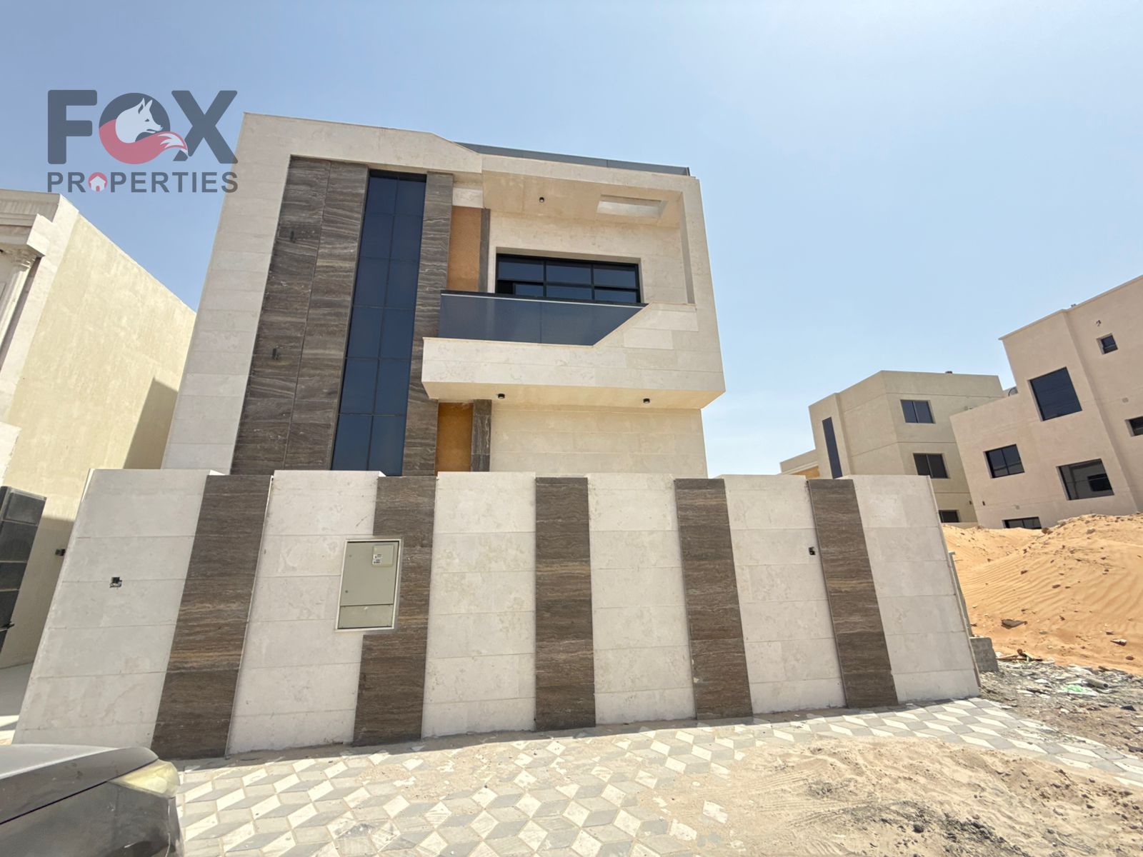 Villa for Rent in Al Helio – 6 Bedrooms with Roof + Majlis + 2 Living Rooms + 2 Kitchens + Private Pool | AED 140,000 One Payment or AED 150,000 in