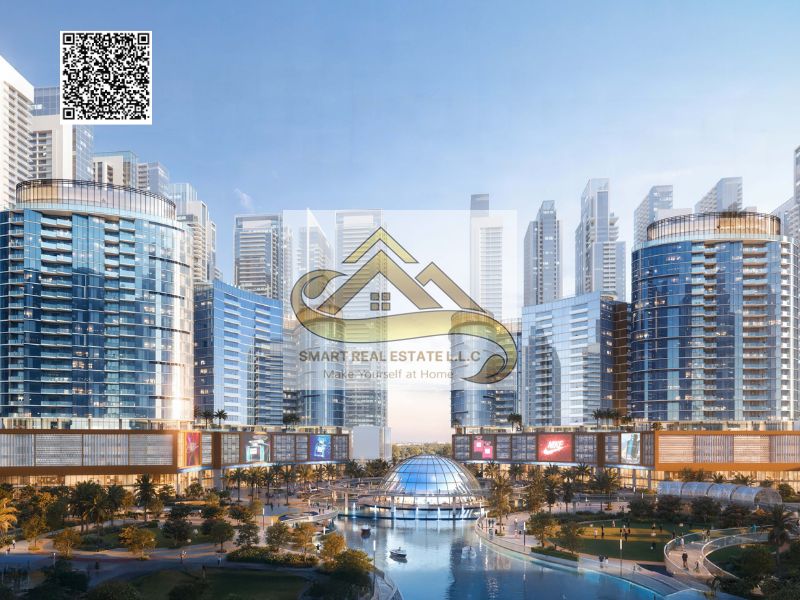 2BR + Maid Room with Lagoon View – 1% Monthly, No Commission