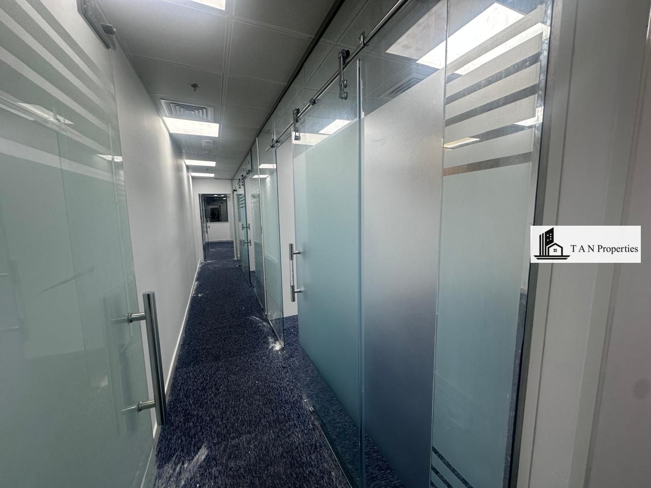 Front of Metro |Dewa chiller-free | Luxurious Fully Fitted Independent Office |