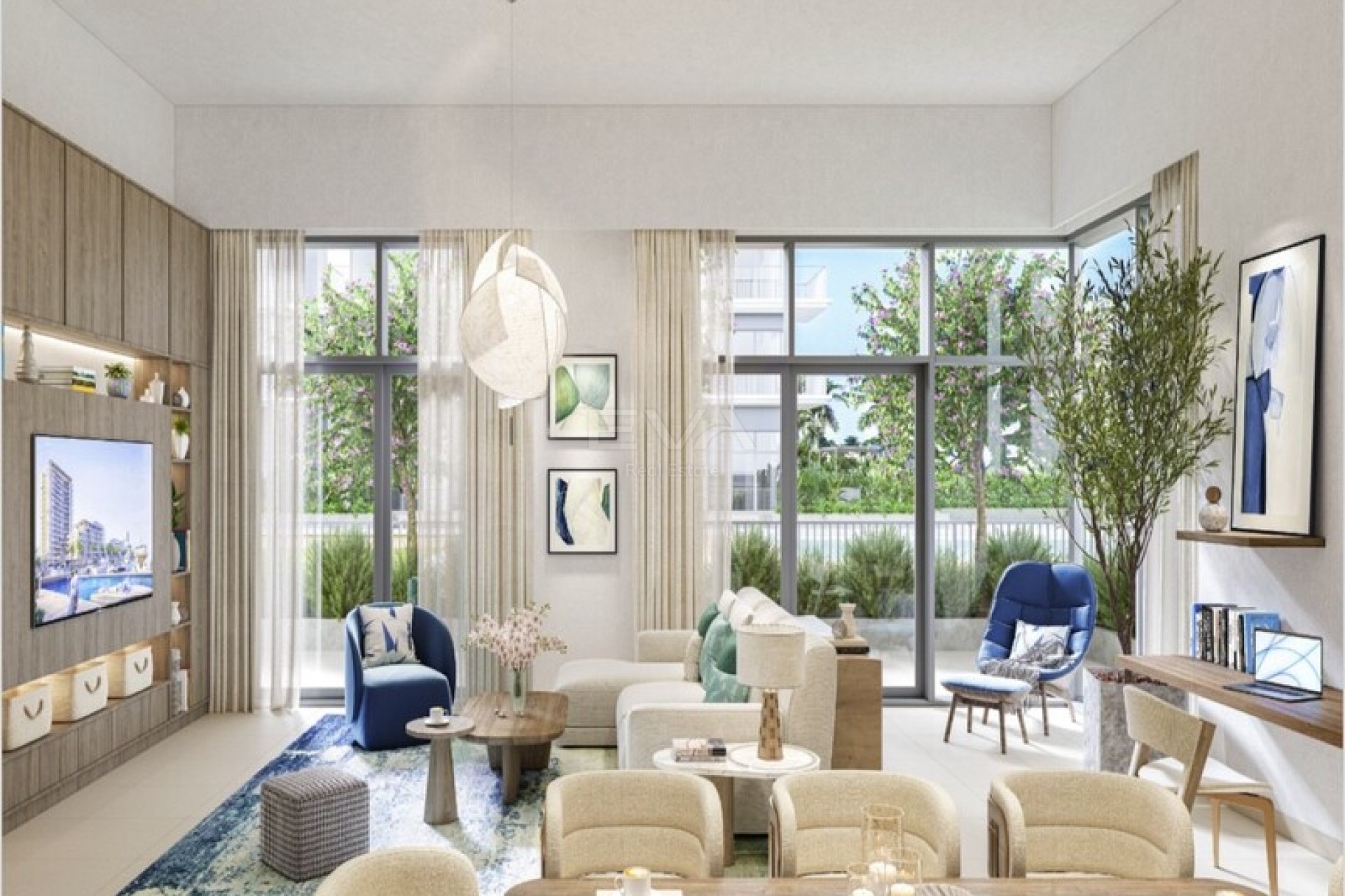 Burj and Pool View | 2 Balconies | High Floor