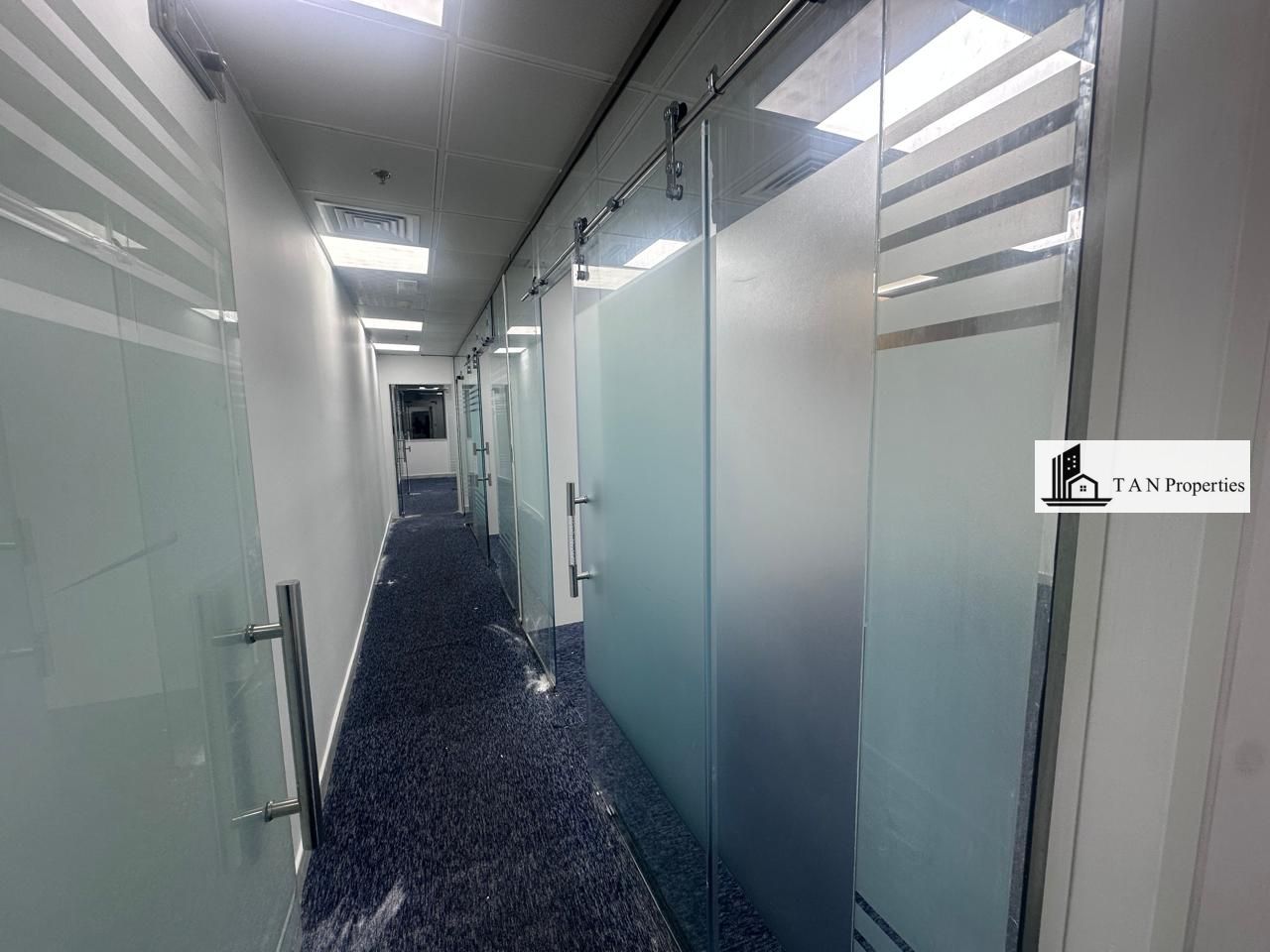 DEWA & Chiller Free | Independent Office with Partitions | Front of Metro | Al Mankhool