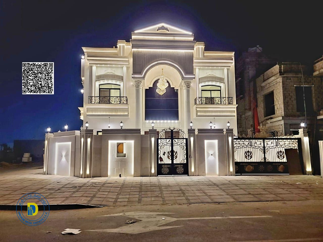 For those seeking luxury, a 5-bedroom corner villa in Al Helio 2, Ajman, including registration fees, freehold , bank financing