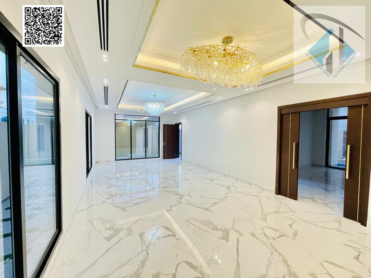 For sale: Villa with a stunning design, excellent finishing, central air conditioning, and freehold ownership for all nationalities.