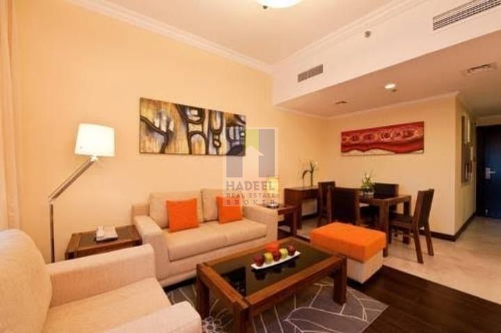 1 BED ROOM HALL FURNISHED AC CHILLER FREE APARTMENT