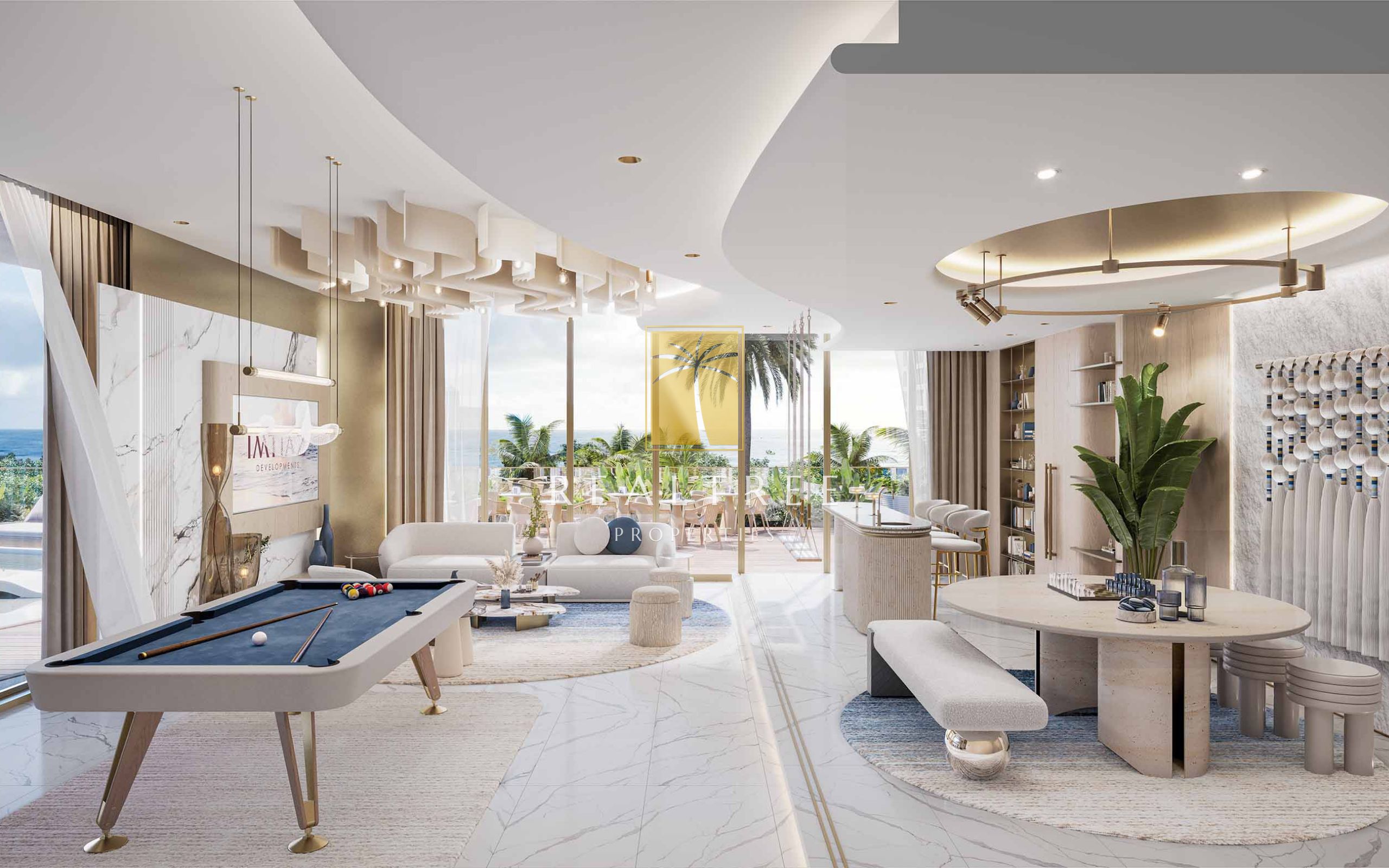 Chic 1BR Sanctuary | Refreshing Pool View | Refined Interiors