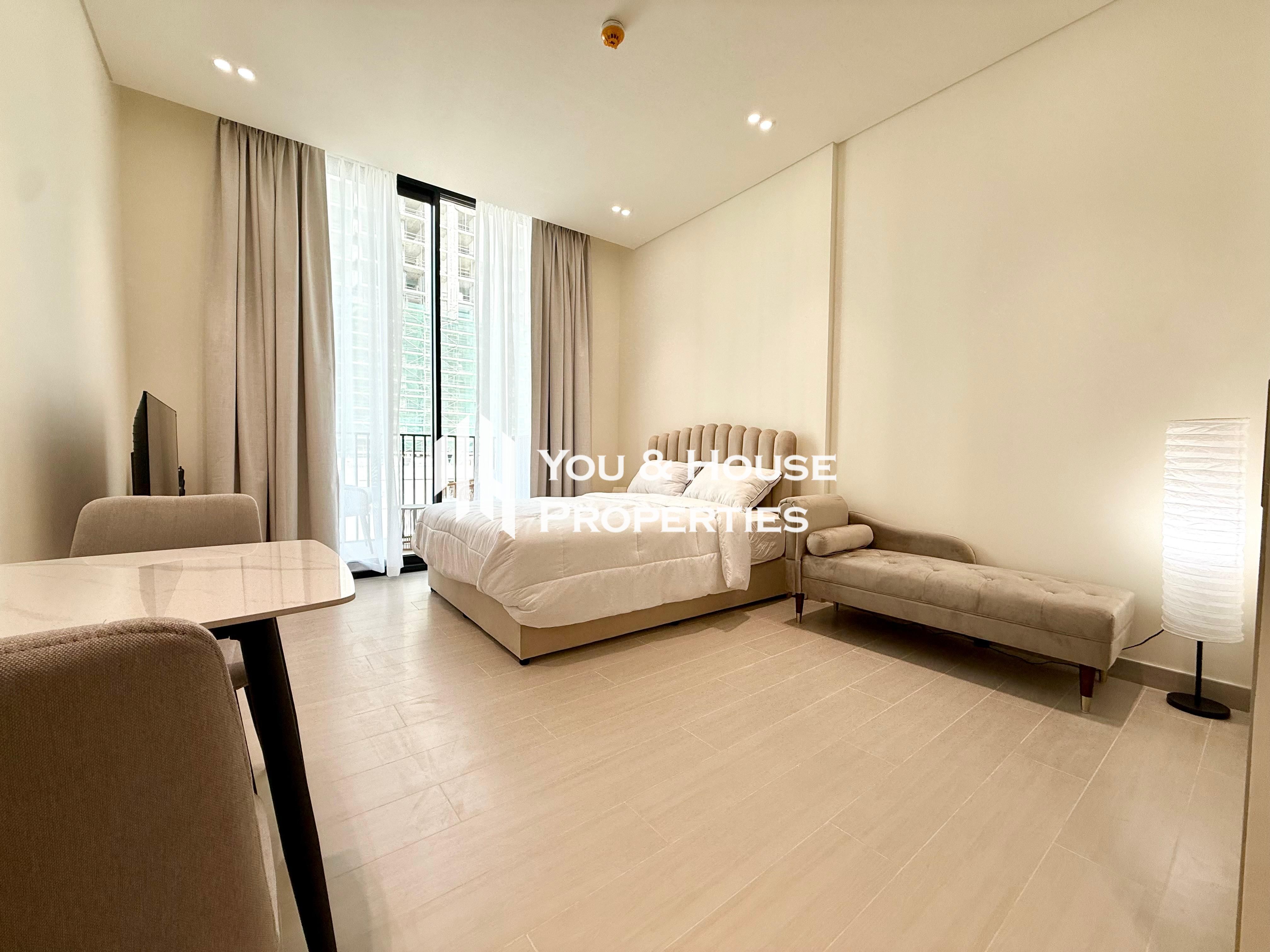 Elegant Furnished Studio | Premium Finishes | Bright & Stylish Living