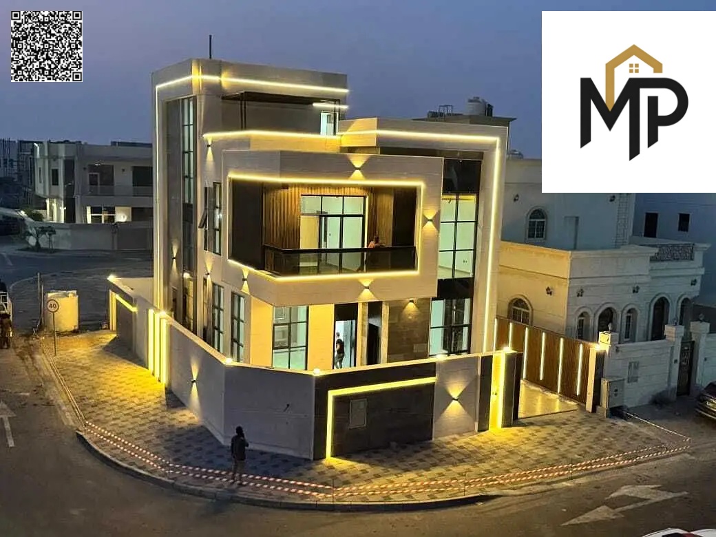 Corner villa with a swimming pool at an affordable price in one of Ajman's most prestigious areas. Freehold ownership for all nationalities.