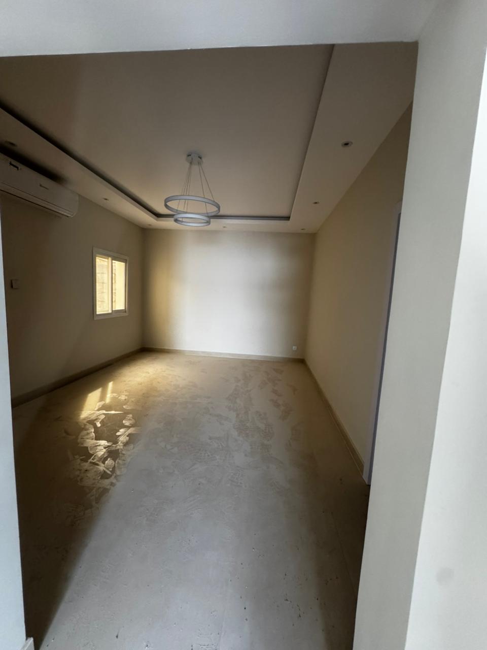 Affordable villa in Sharjah, two bedrooms, living room, three bathrooms, two master bedrooms, spacious layout, unbeatable price, ready for rent