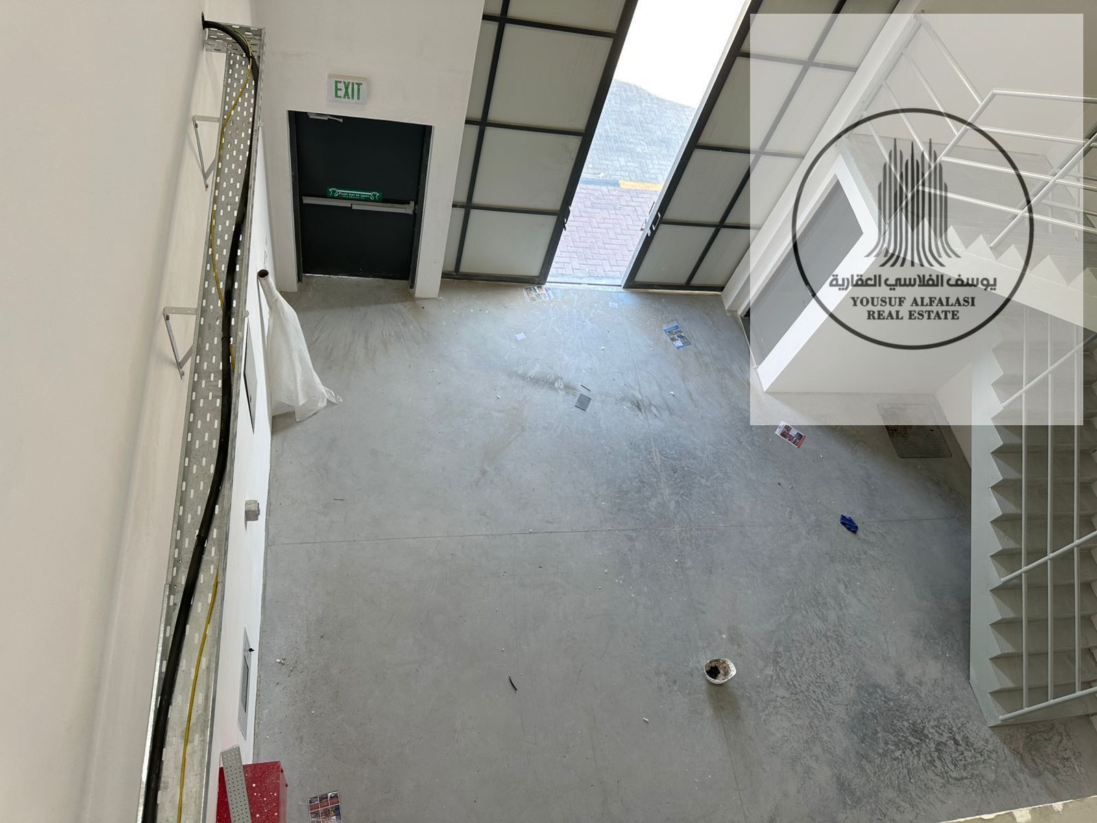 Brand new warehouse for rent in Al Jurf Industrial Area – 3,000 sq ft – 62 KVA electricity – Prime location with integrated services – AED 175,000 pay