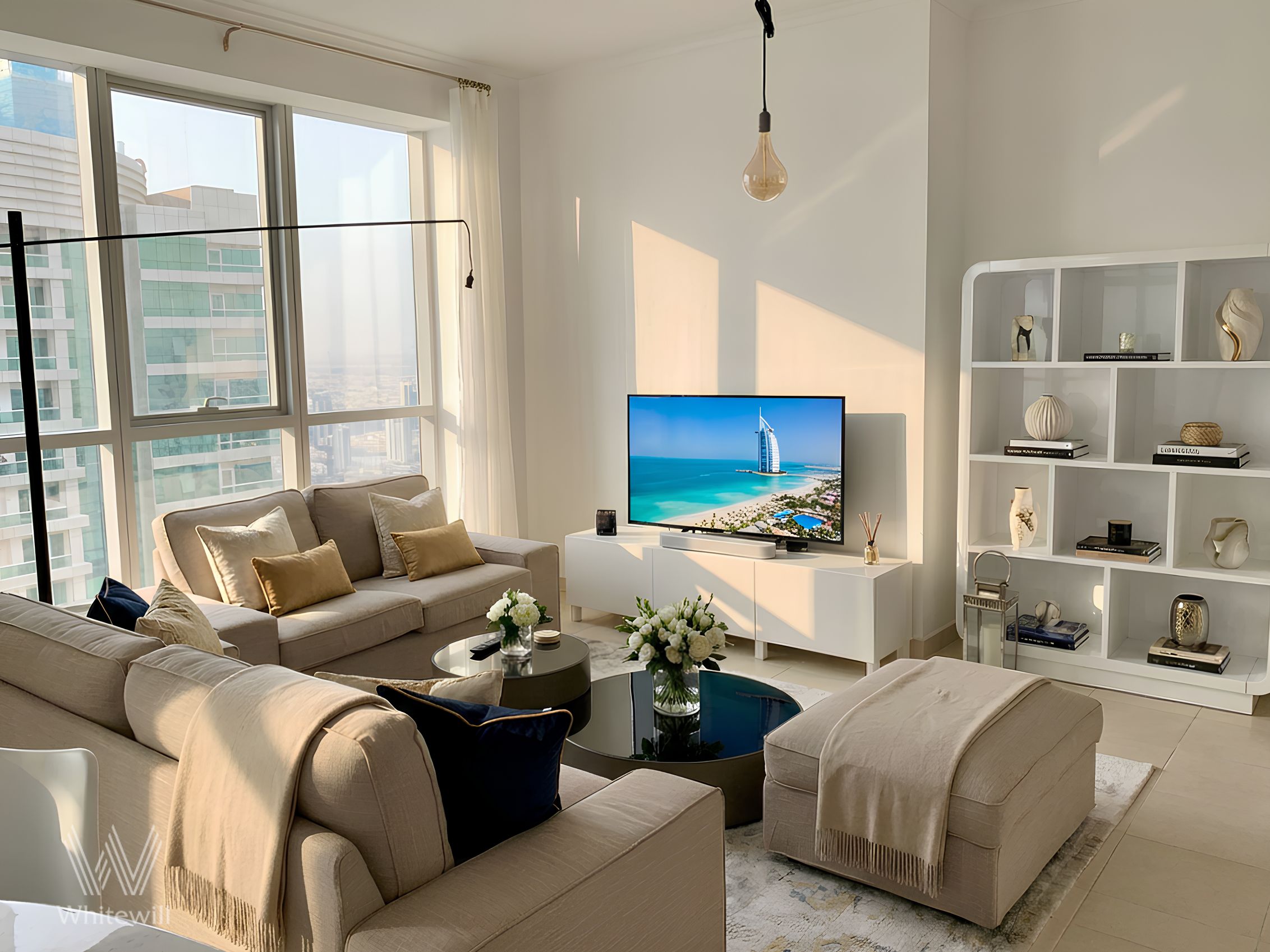 VOT | Furnished | Sea/Palm View | High Floor