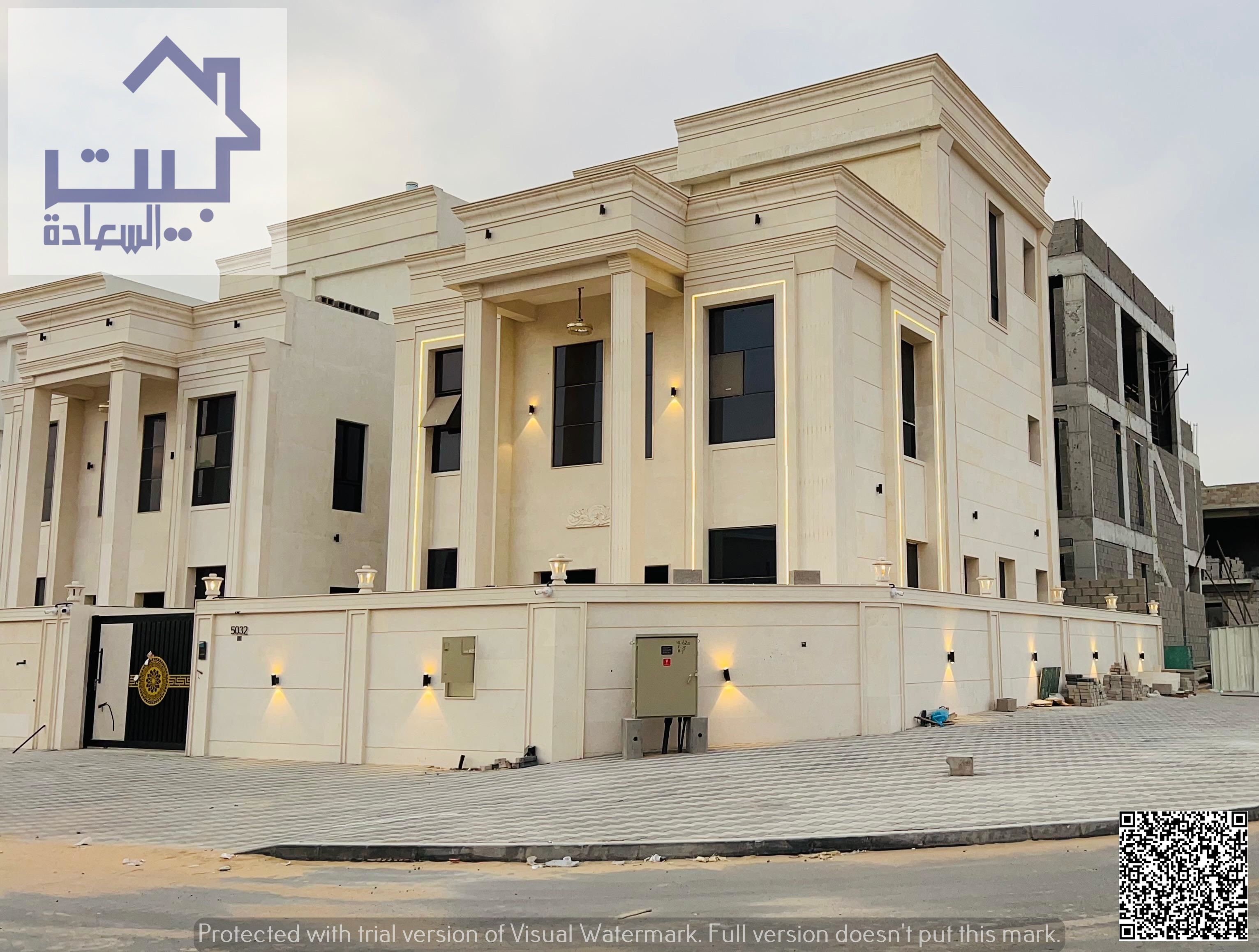 For sale : classic corner villa in Al Helio 2 (2 floors + roof) , strategic location near services and Sheikh Mohammed Bin Zayed Road , great price