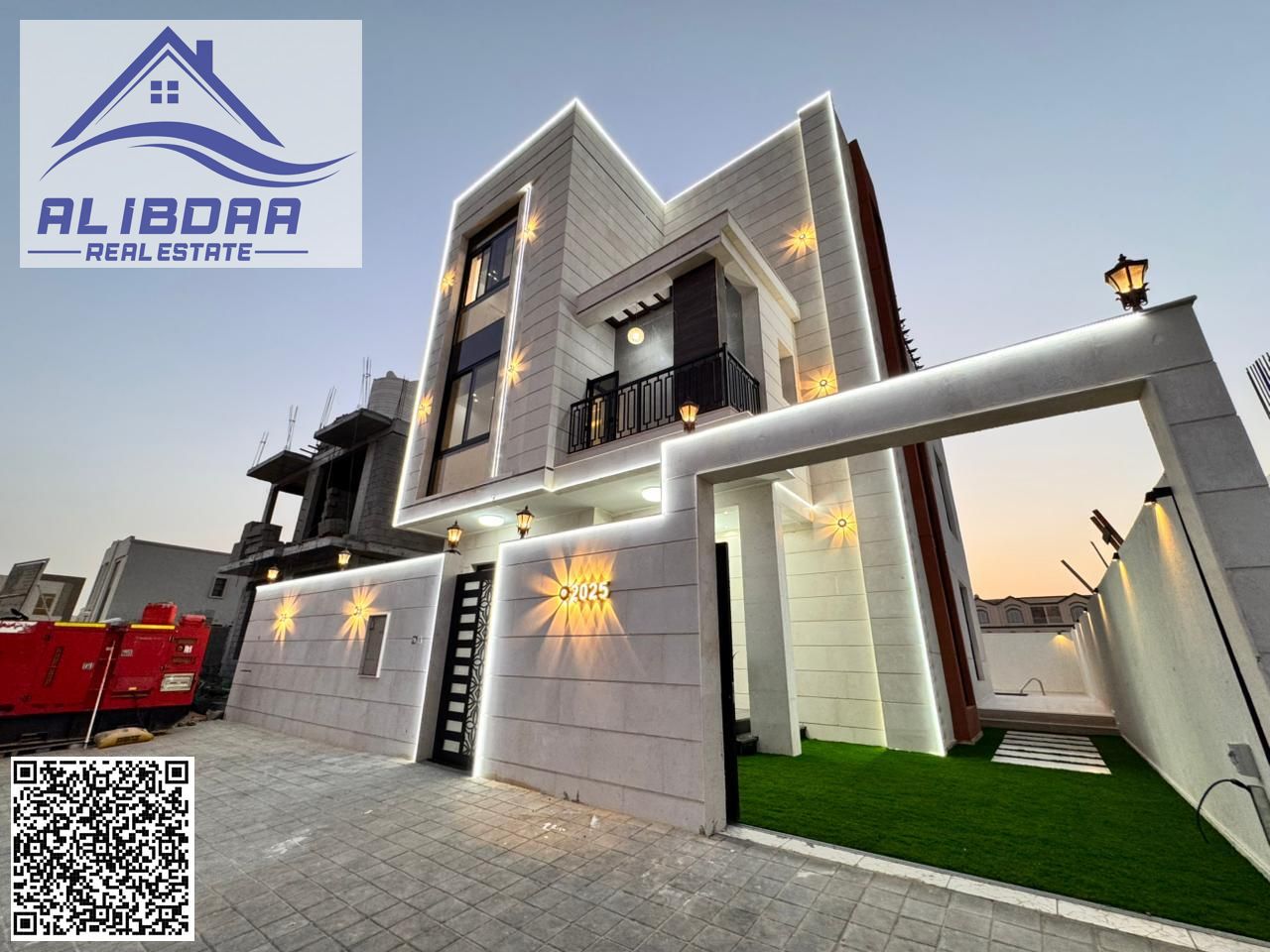 Modern villa for sale in Al Zahia 2, Ajman