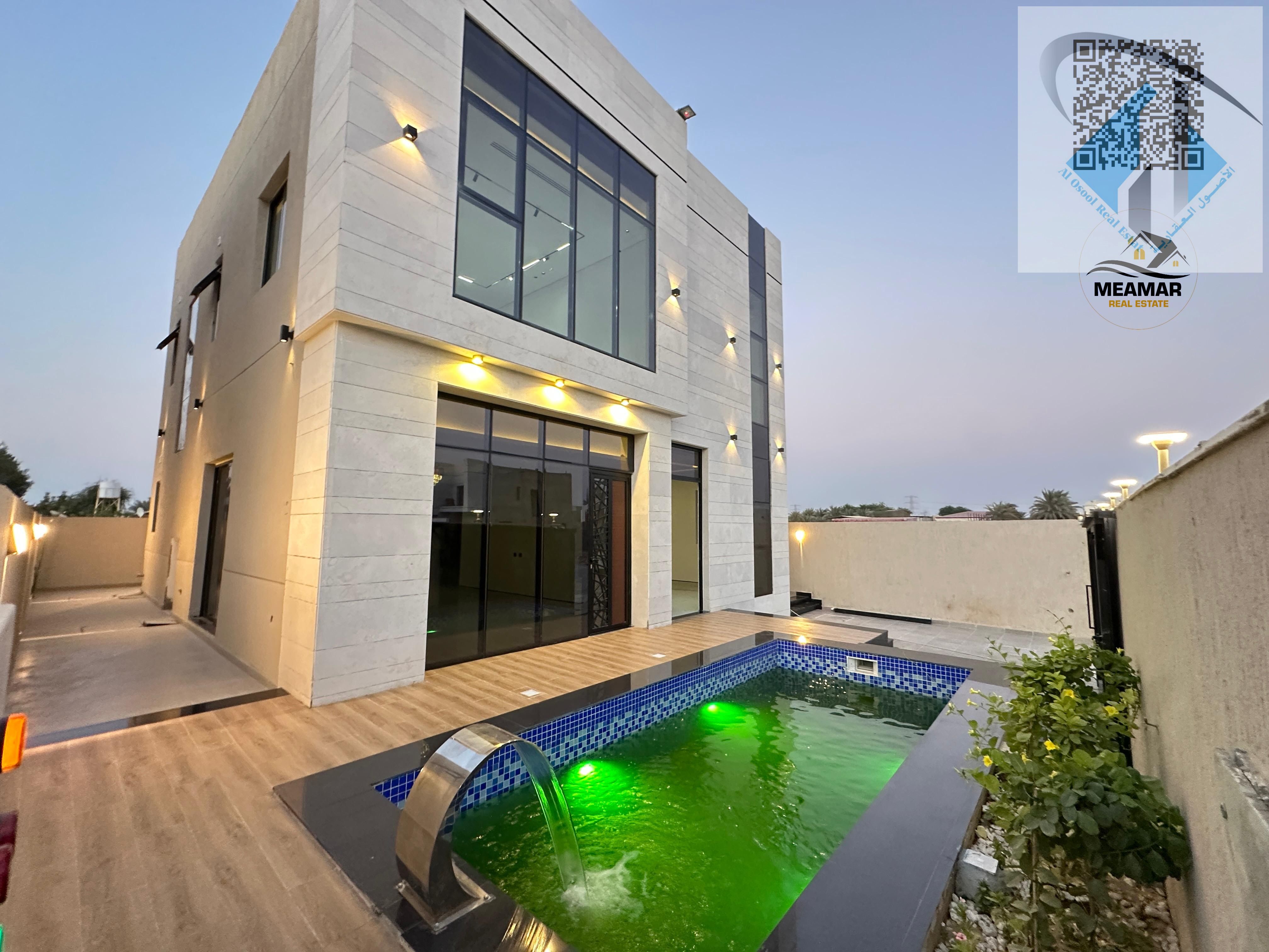 brandnew modern villa with pool freehold superdelux finish good price including fees