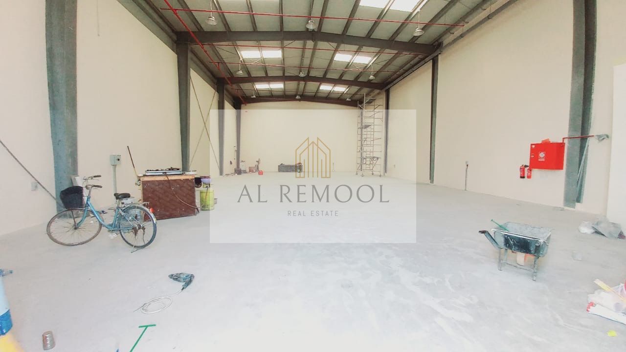 BRAND NEW !!! 4000/SQFT WAREHOUSE WITH 50KW ELECTRICITY IN SAJJA SHARJA
