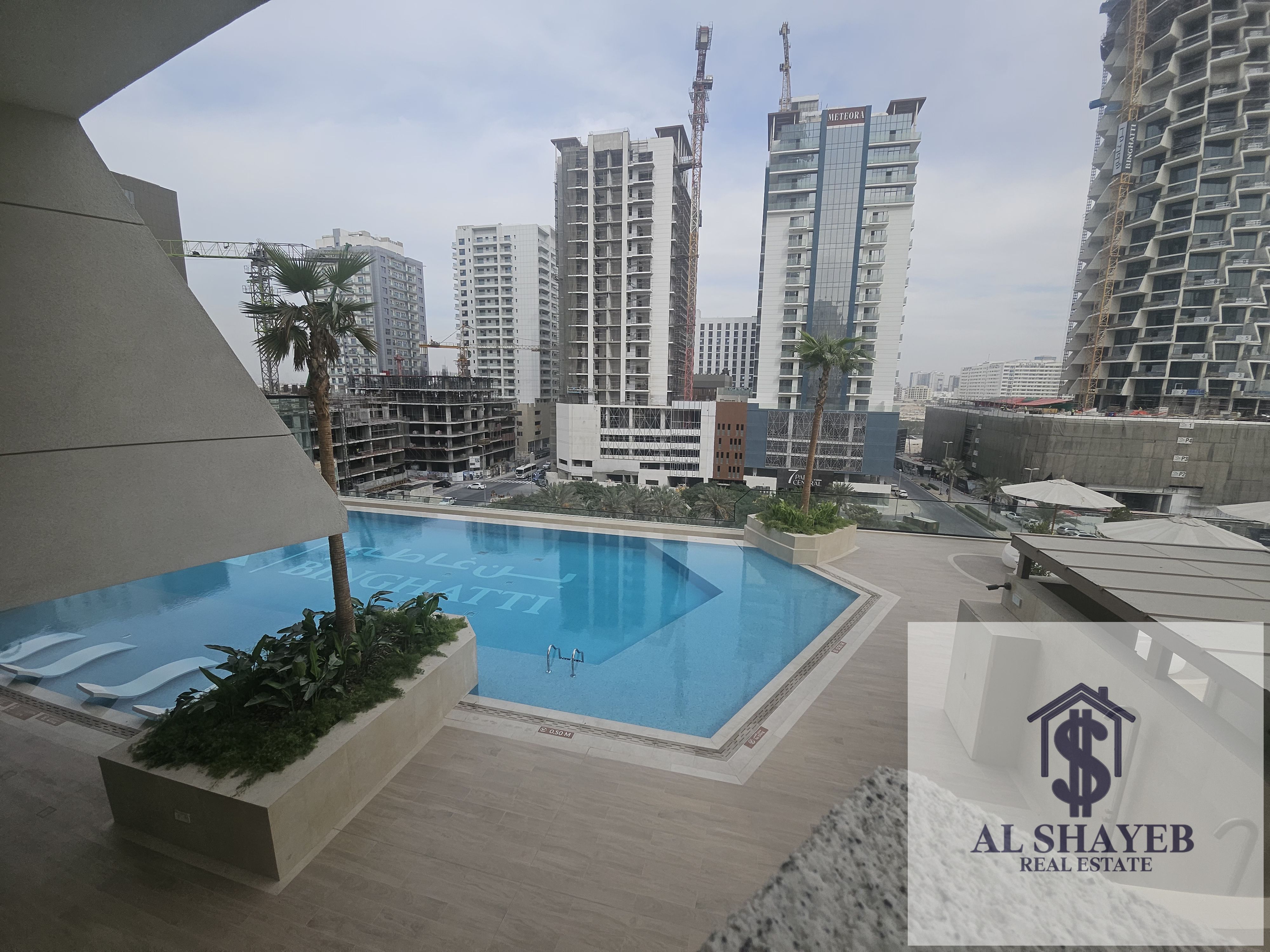 1-Bedroom | 727 sq. ft | Open View to JVC Central Park | Binghatti Phantom