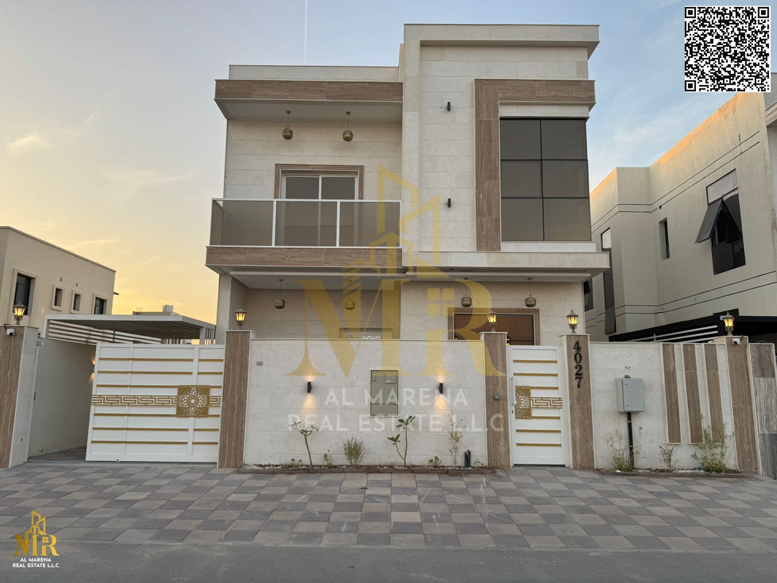 Grab the opportunity to own a 5-bedroom villa in Al Zahya, strategic location, with a price including electricity and water. A great investment choice