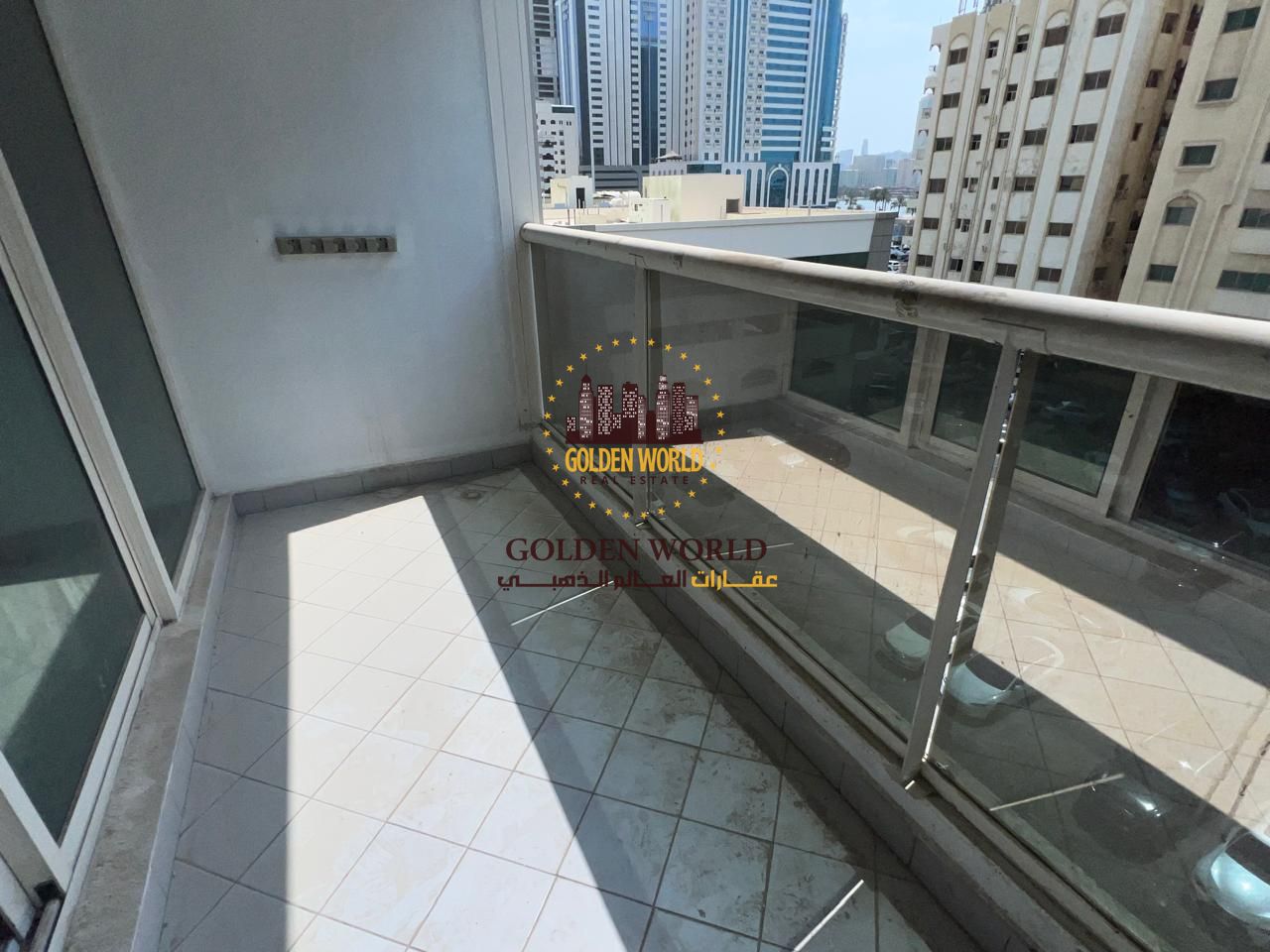 Spacious 2-Bedroom Apartment with 2 Bathrooms, Built-in Storage & Balcony – Al Majaz 1 – AED 50,000