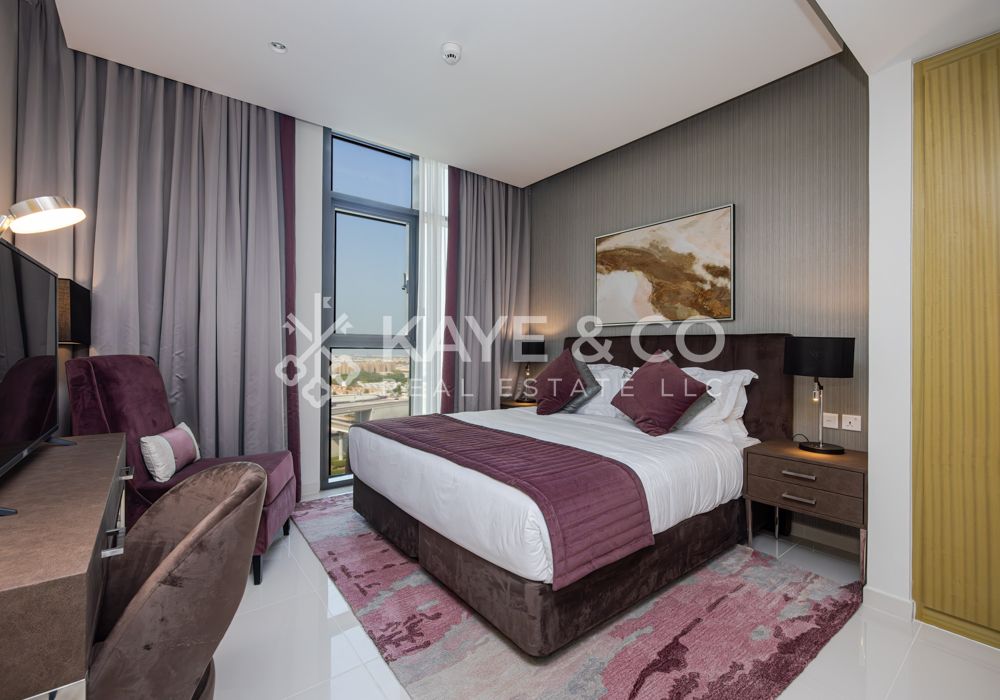 Fully Furnished | High Floor | Pool View | Balcony