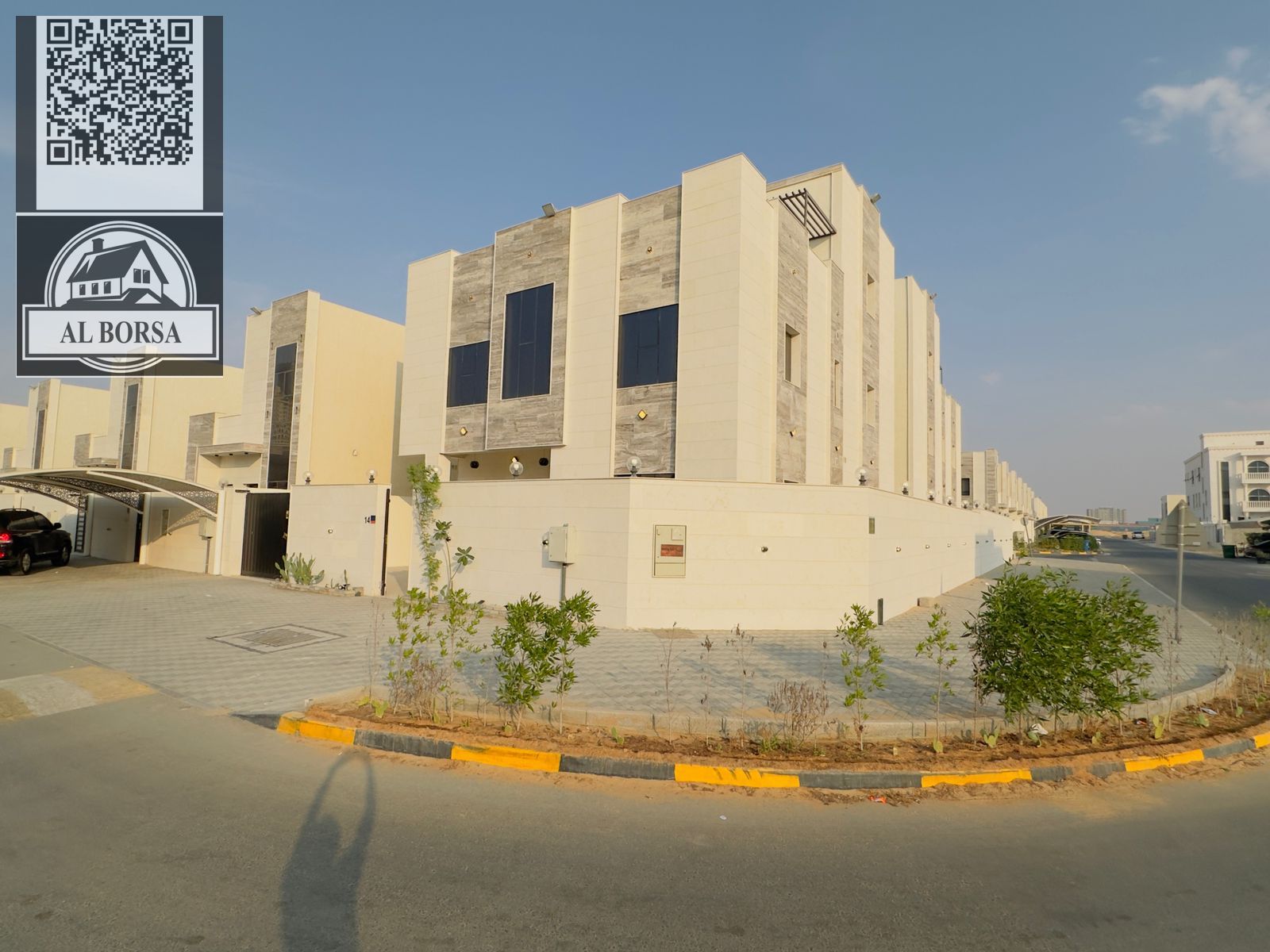 For Rent: Brand New Corner Villa in Al Amrah, Ajman Amount: 120,000 AED (Payments Available)