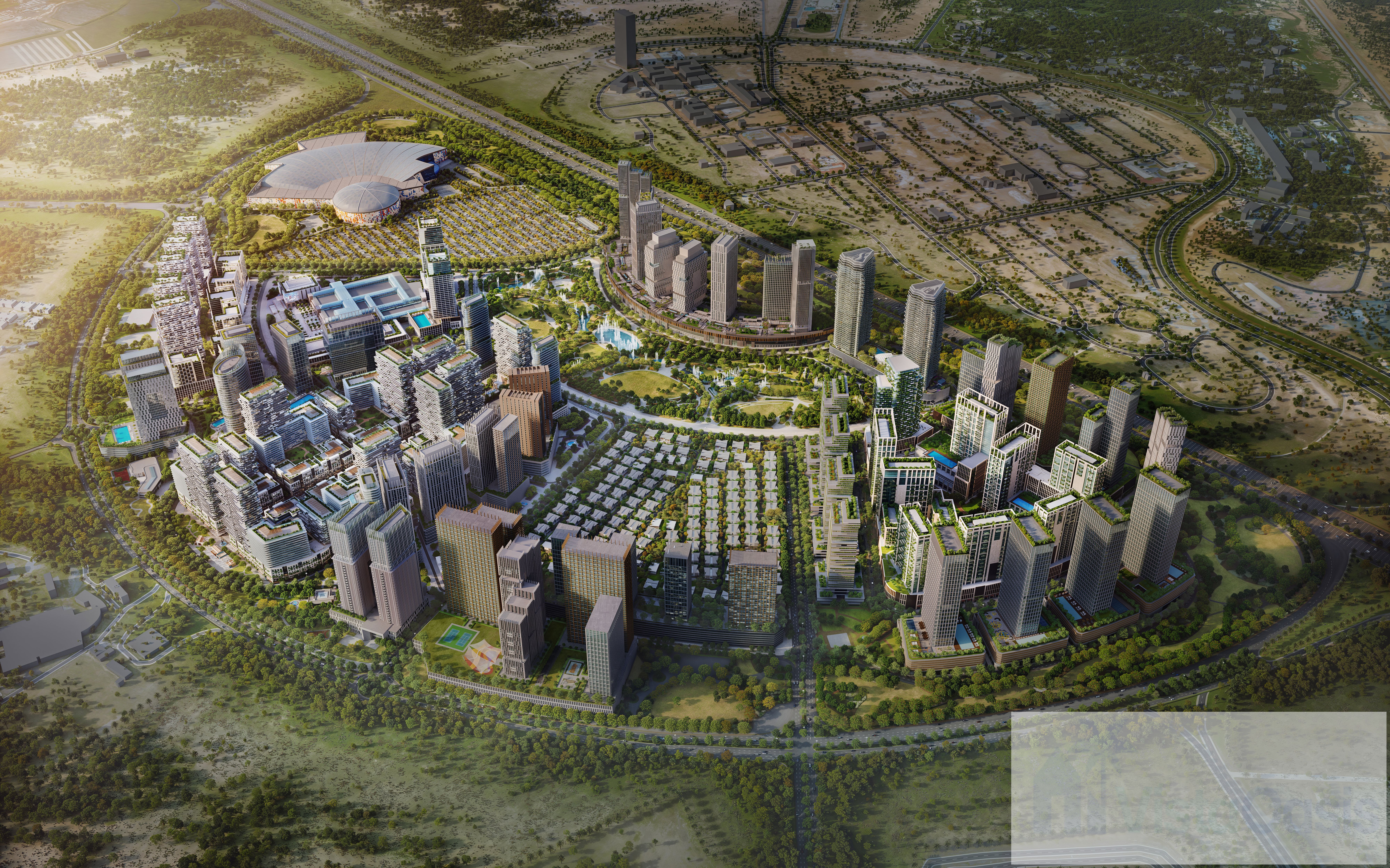 Large 1BHK / 1,035 Sq. ft / 10% Down Payment / Azizi Milan/POOL VIEW