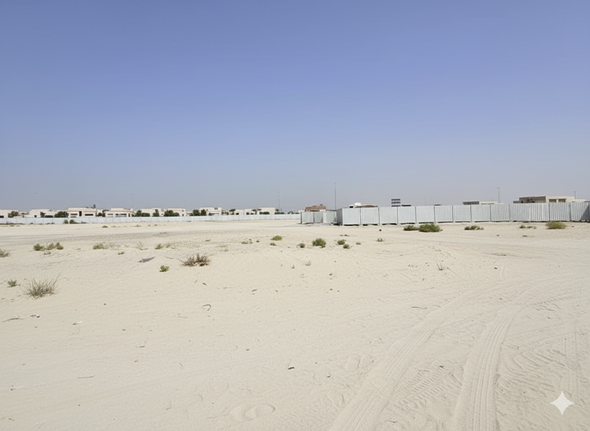 Prime Industrial Plot with Office & Shed – Al Quoz
