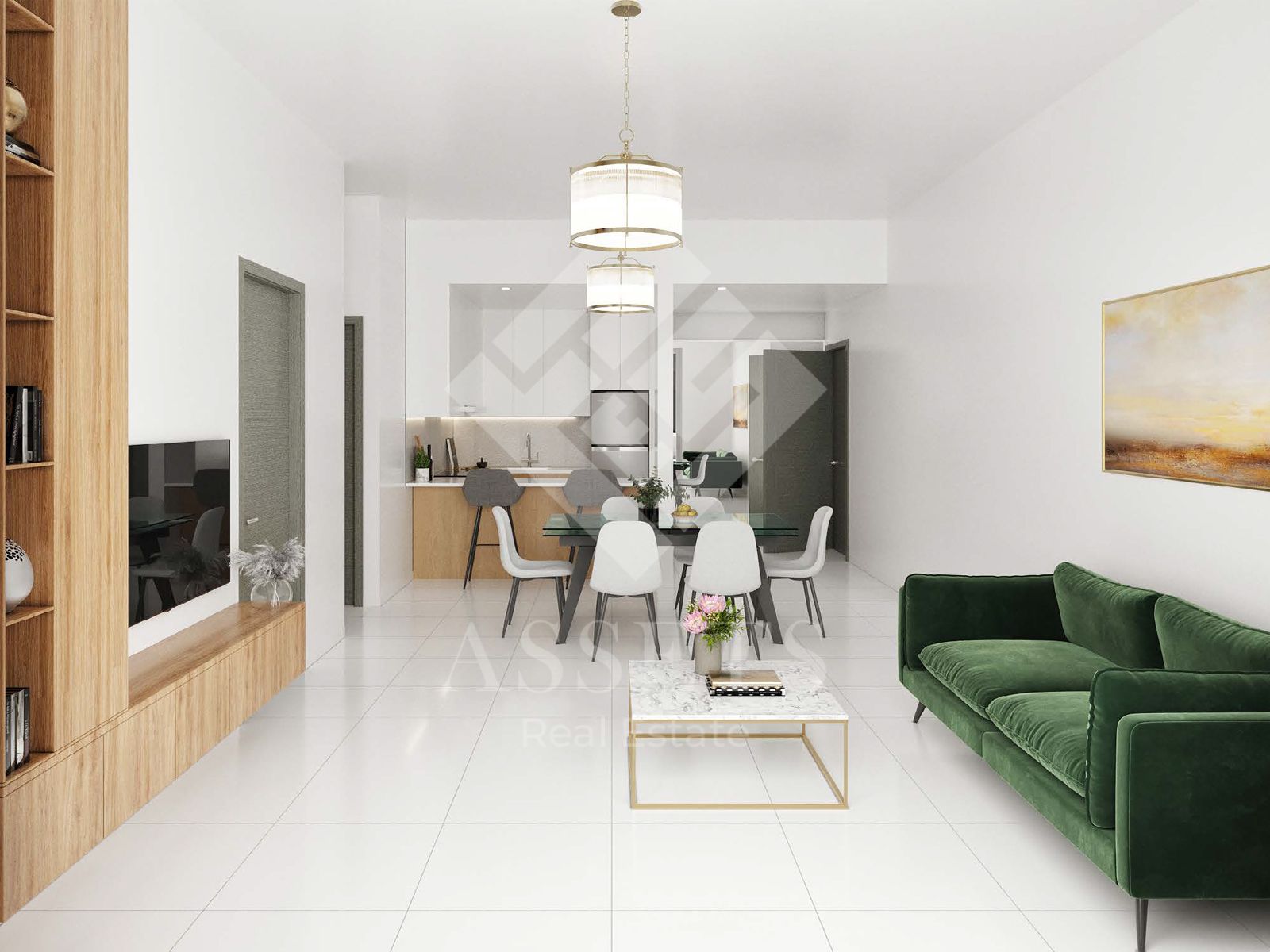 Modern 1BR Apartment with Balcony | Best Deal