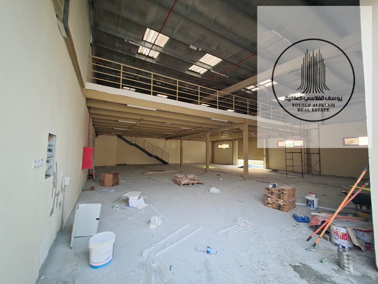 Prime 6000 Sqft Warehouse with Mezzanine 33KW in Al Jurf 1 Behind China Mall
