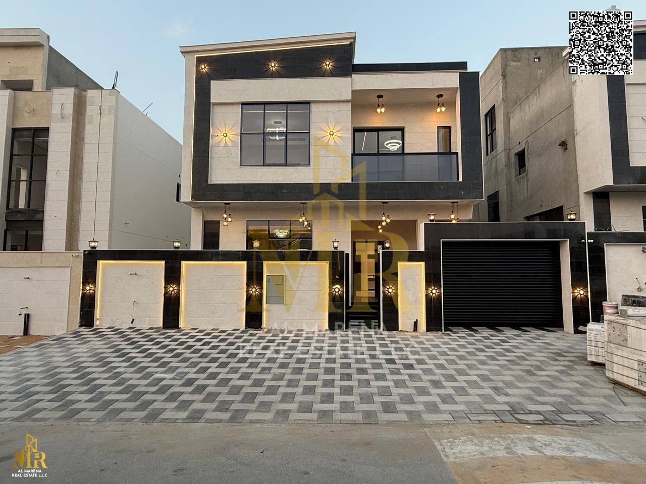 Modern villa, 2 floors + roof, 6 bedrooms with super modern finishes, price includes fees and ACs. Perfect opportunity for luxury living.