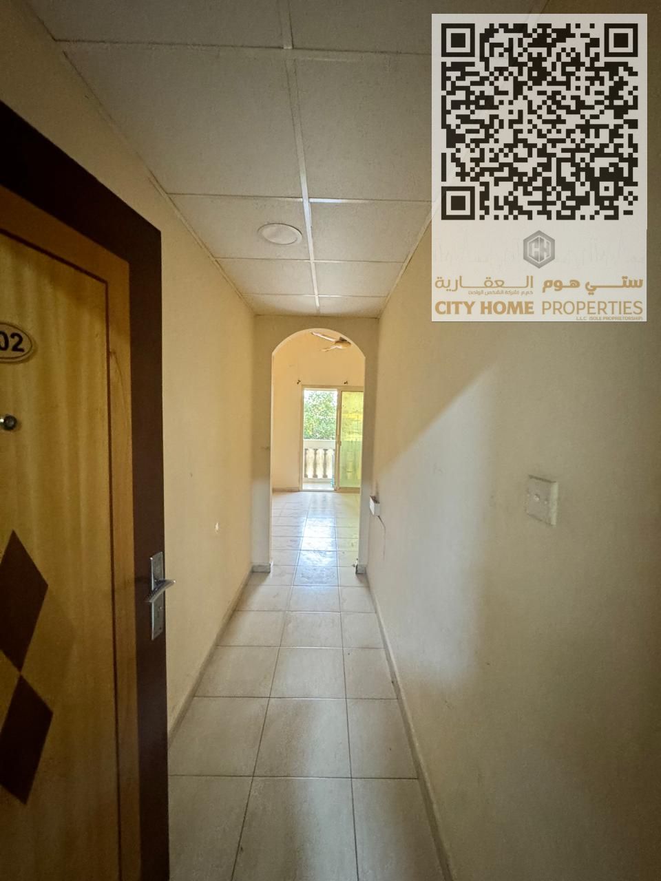 Affordable 1-Bedroom Apartment with Central A/C & Balcony – Prime Location Near the Court in Al Hamidiyah