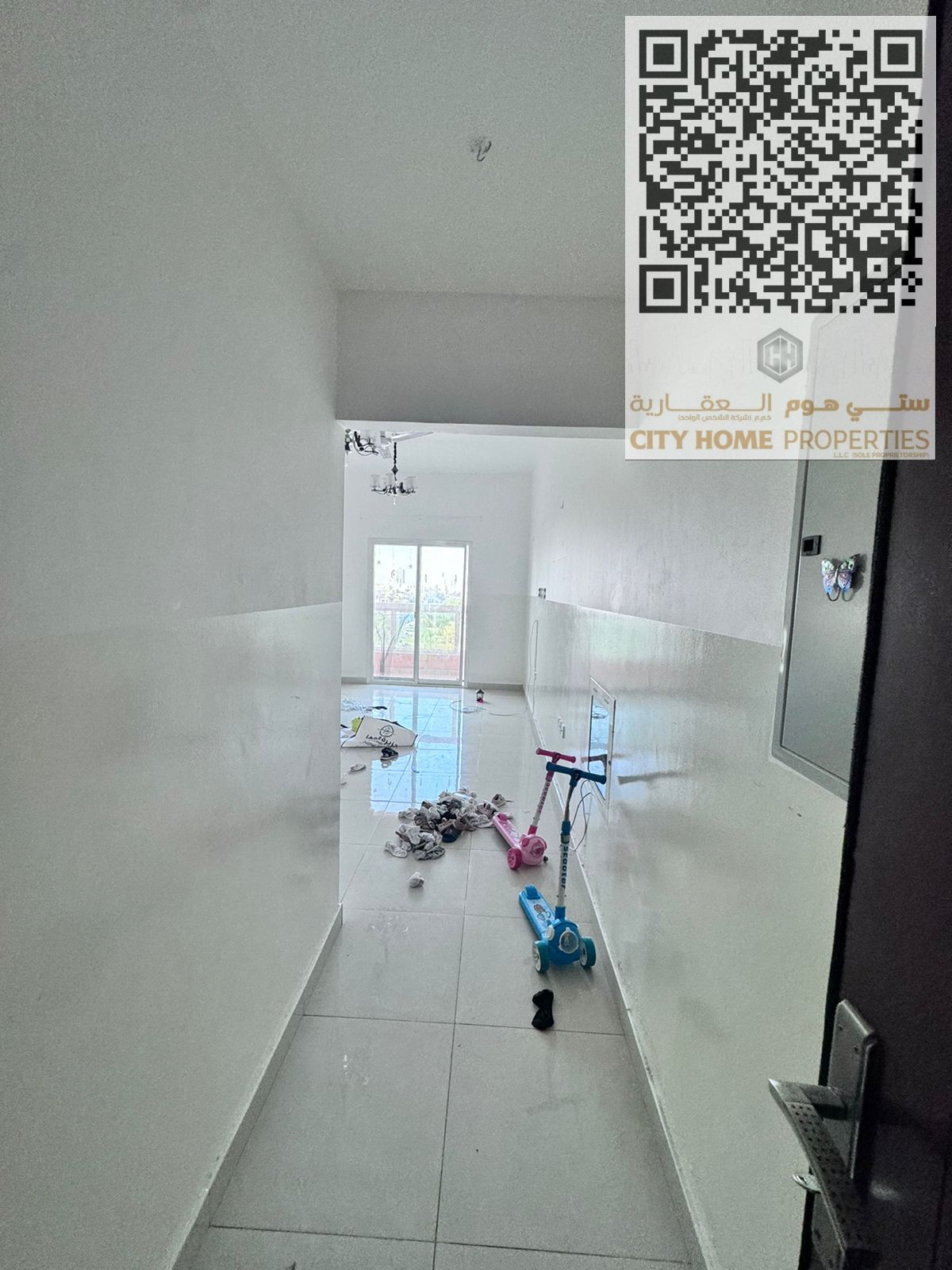 Spacious 1-Bedroom Apartment with Central A/C & Balcony – Prime Location Near Ajman One Towers in Al Rashidiya 3