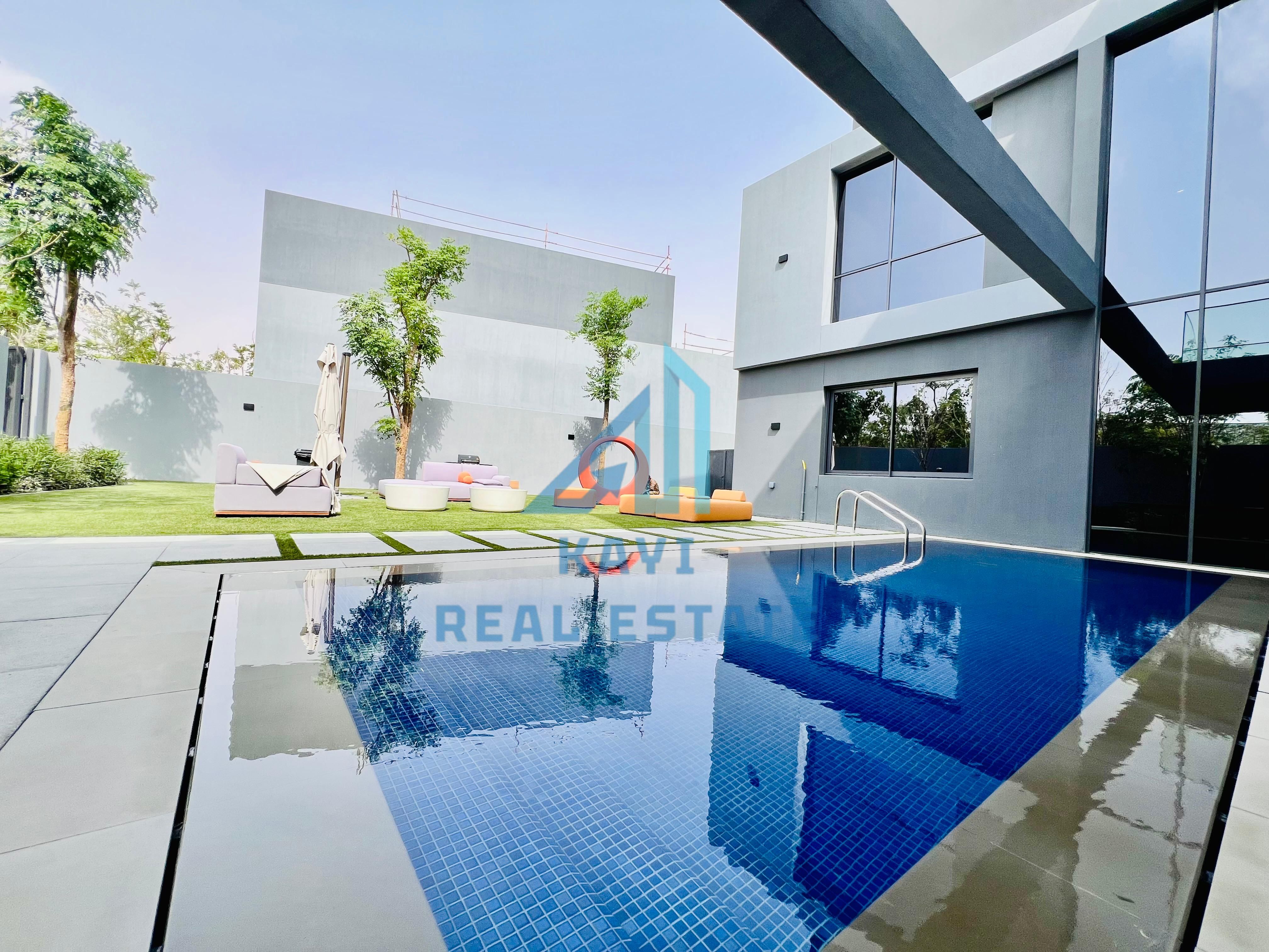 Modern Emirati-Style 5BR Villa | 7,000 Sqft | Gated Masaar Community