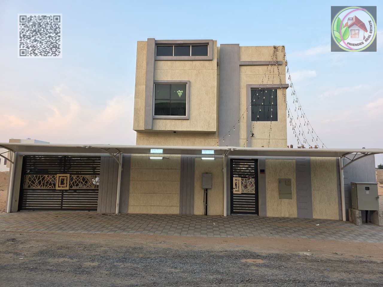 Villa in Al Helio 2, Ajman | Freehold for all nationalities | Close to the mosque and all services | Close to Mohammed Bin Zayed Road