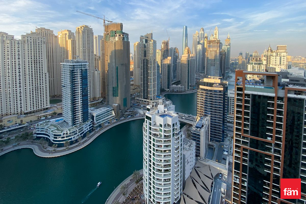 Full Marina & Canal Views | Furnished | High Floor