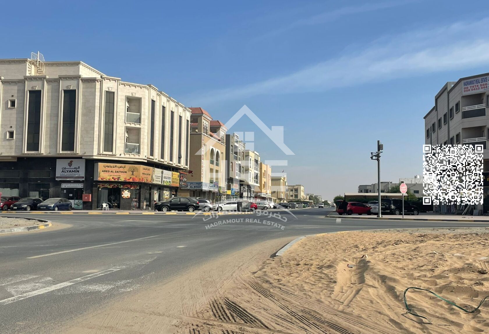 Prime commercial land for sale in Al Muwaihat 3, Ajman