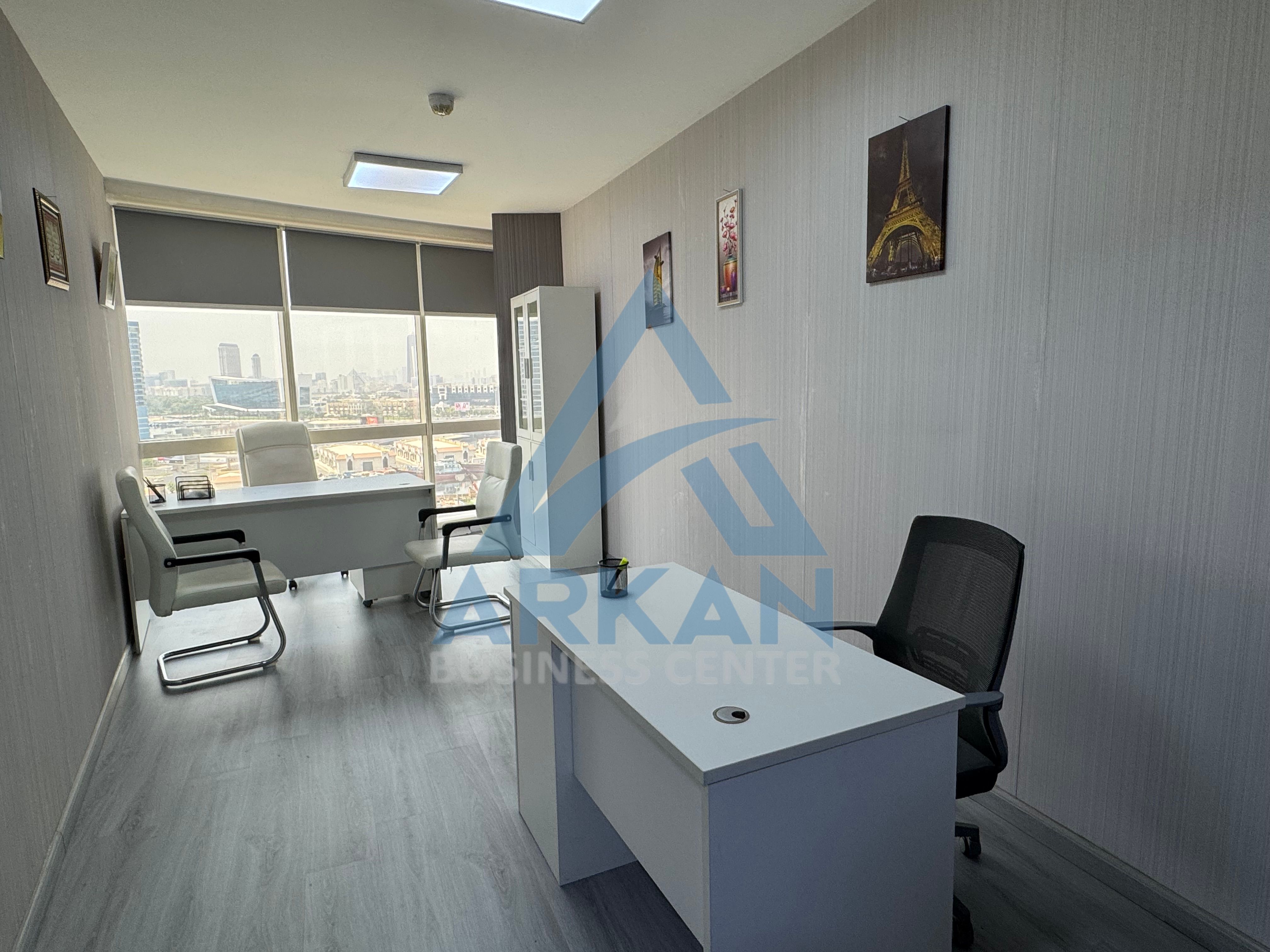 Office with Direct Dubai Creek View| 10 minutes from Al Rigga Metro Station
