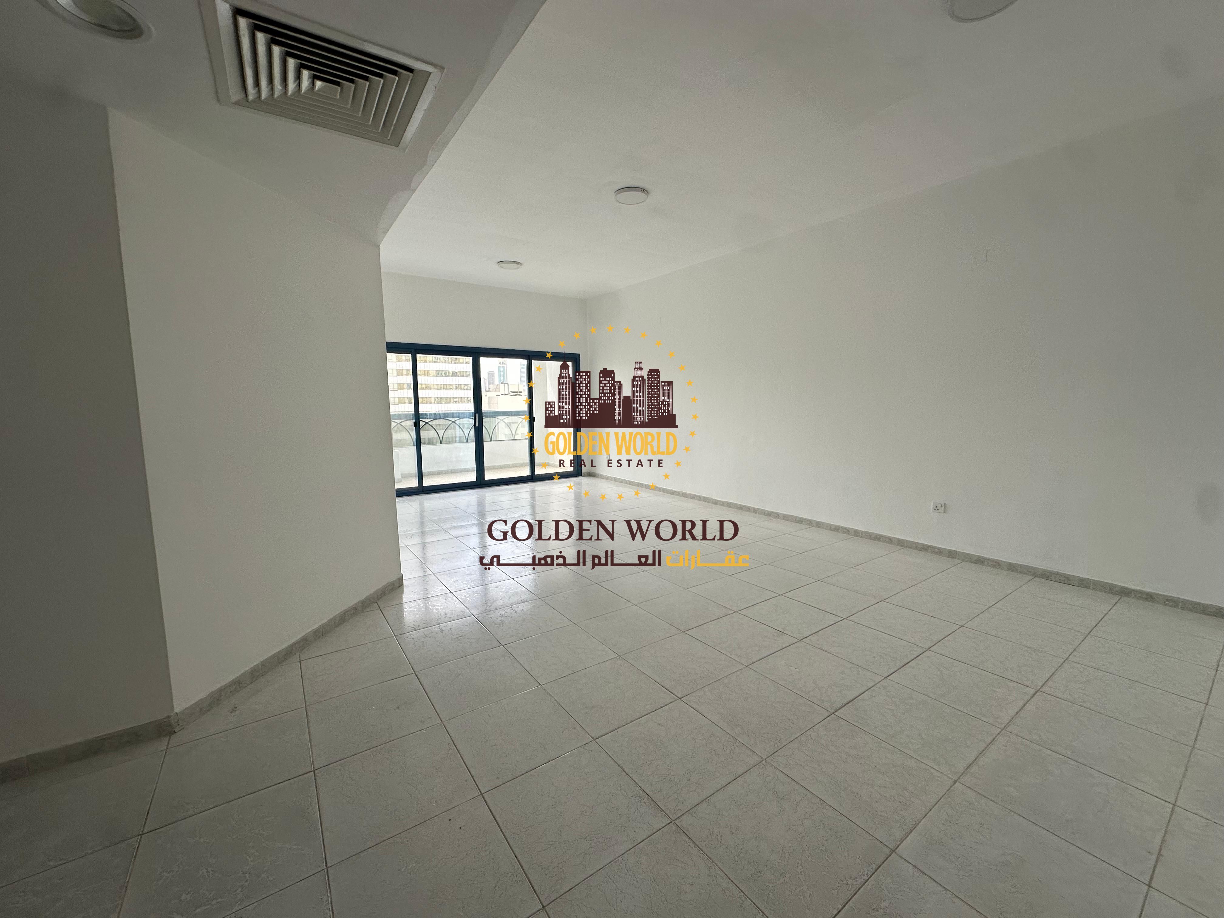Spacious 3-Bedroom Apartment with Balcony in Al Majaz 1, Free AC, Prime Location, Ideal for Families Seeking Comfort and Convenient Living