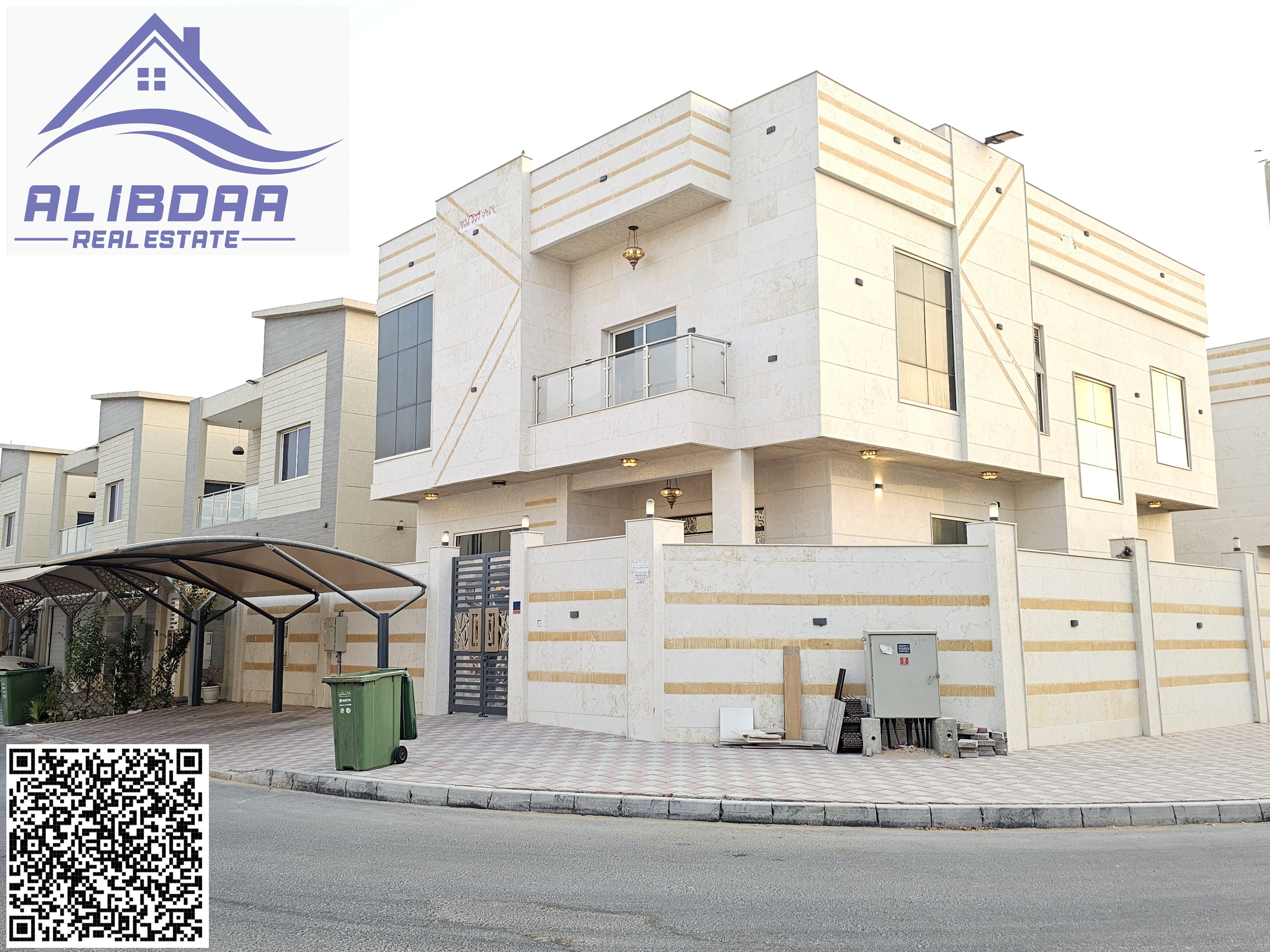 Corner Villa for Rent – Two Streets Corner | Al Yasmeen – Ajman