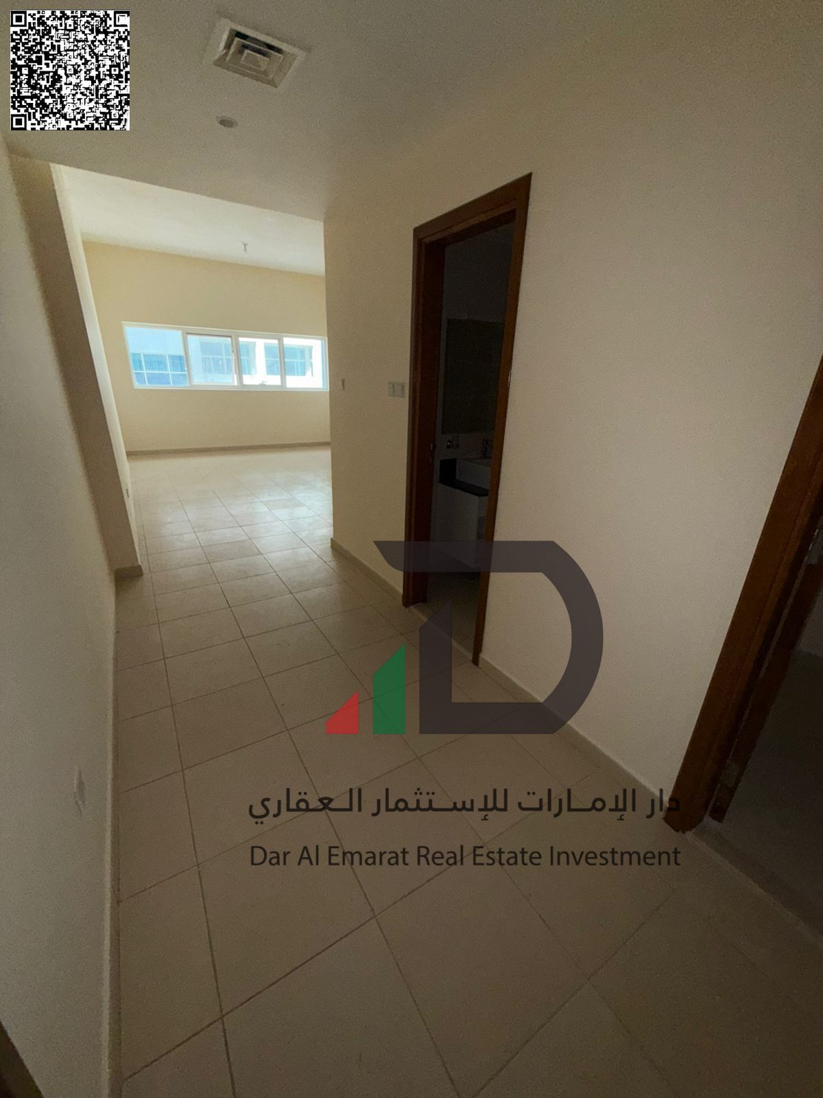 For sale in installments directly with the developer in Ajman One Towers. Two-bedroom apartment with a living room. First occupant, first owner. Large