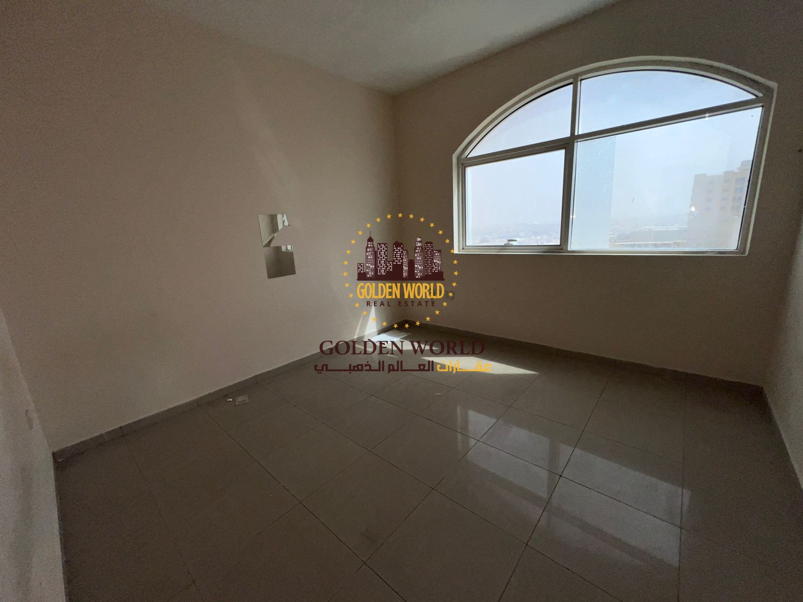 2BR apartment with living room in Al Qasimia Sharjah, open view, 2 bathrooms, panoramic room, free parking for 2 months, special rent AED 40,000, incl