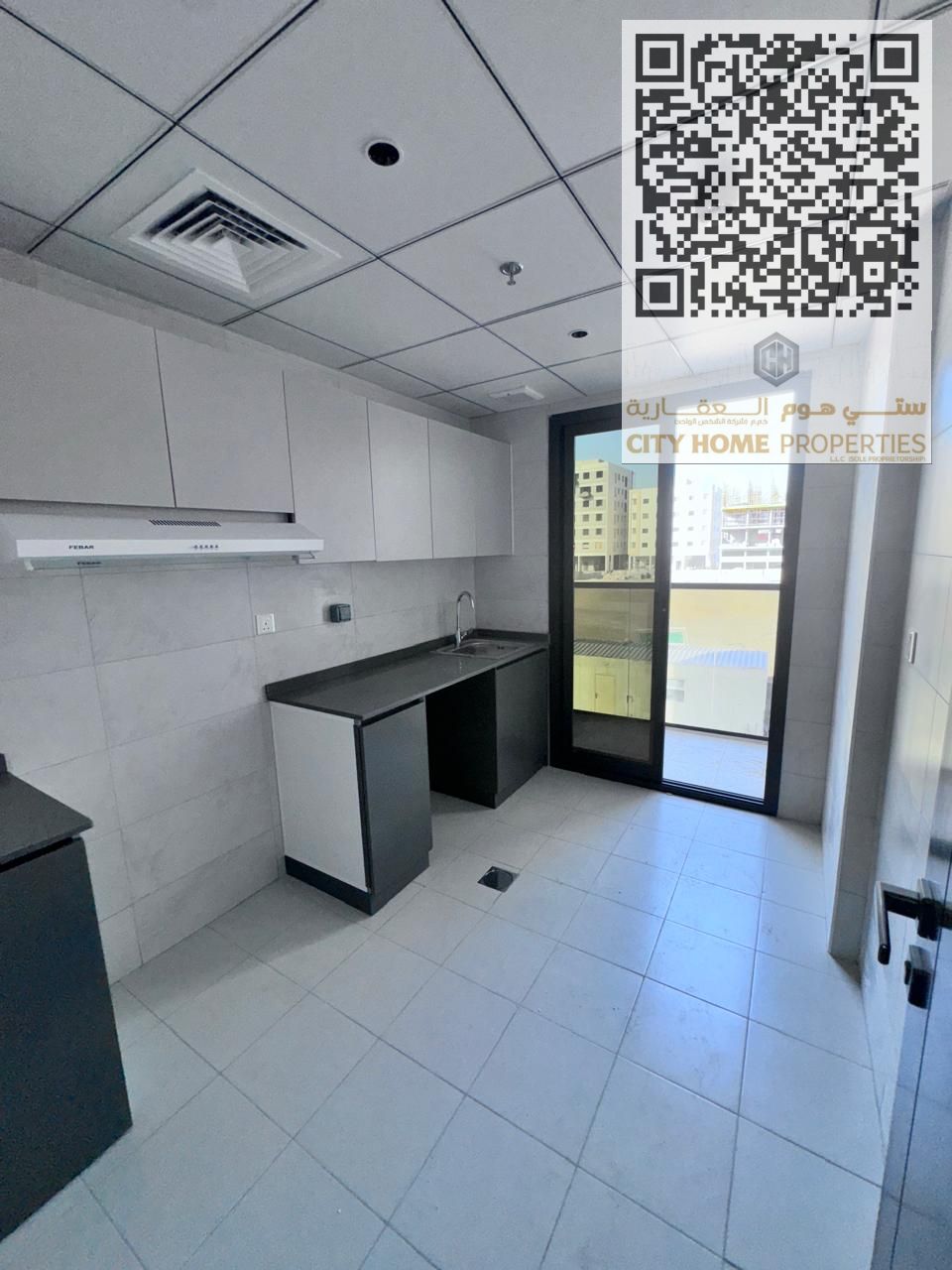 Lowest-price 1BHK apartment – first occupancy – new building in Al Jurf 3, Ajman – annual rent – secure and upscale area – close to Dubai & Sharjah ex