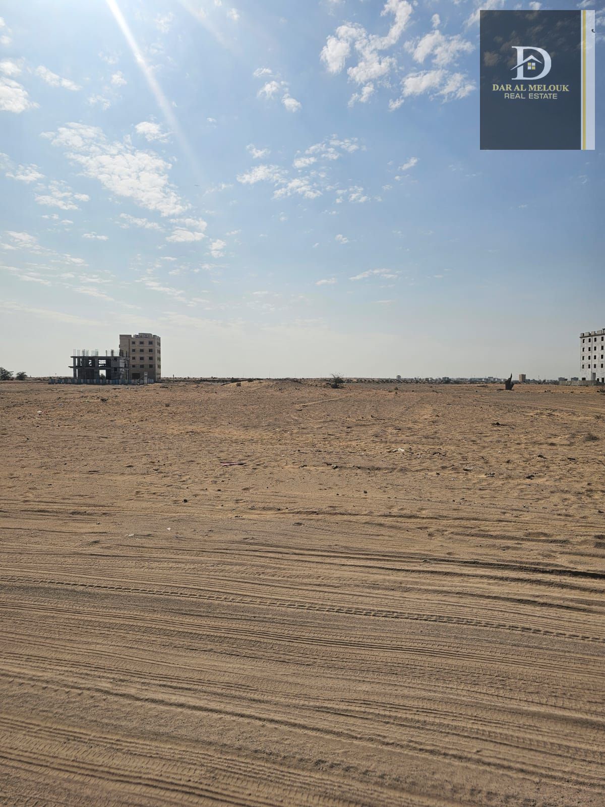 For Sale in Sharjah Al Malha Area Commercial Land Prime Location Ownership by UAE and GCC Nationals Ground and 4 Floor Permit