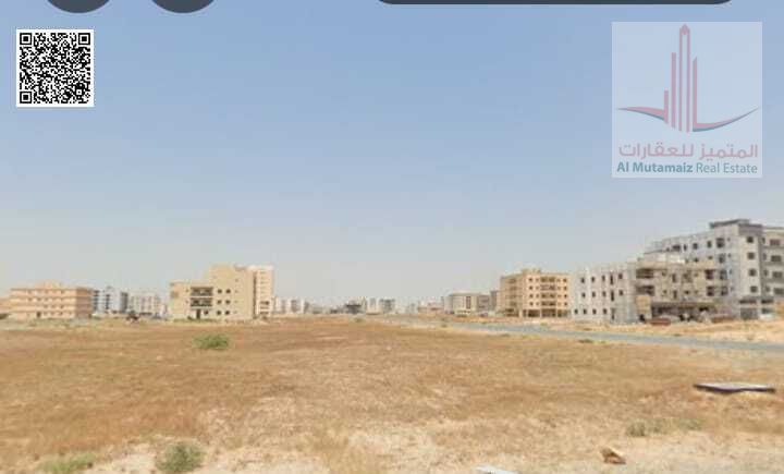 For sale in Ajman: four residential/commercial plots in Al Amrah area, each plot measuring 3616 sq ft (G+6). Asking price: 2,400,000 AED per plot.