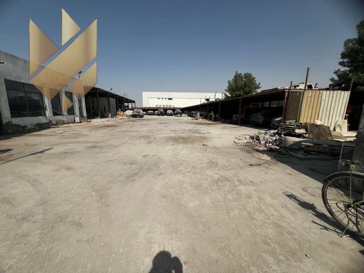 Large Industrial Car Garage for Rent in Industrial Area 5 | 20,000 Sq Ft Corner Plot with Offices and Power