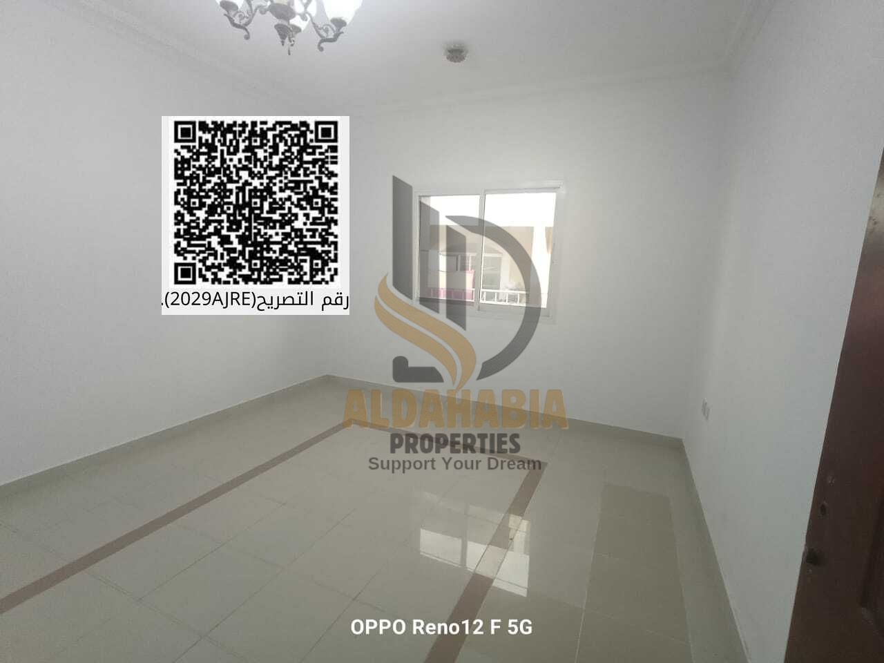 One-Bedroom Apartment with Living Room and 2 Bathrooms for Annual Rent – Al Nuaimiya 1 (Ajman)