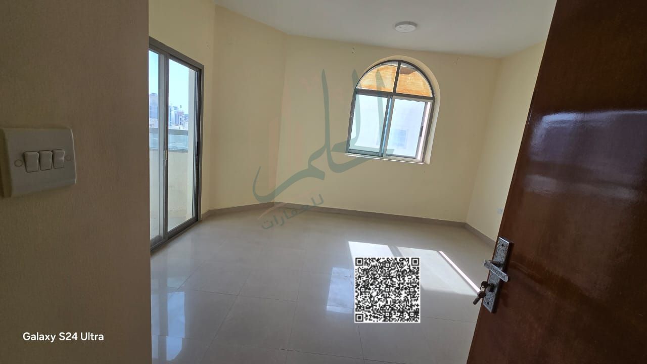 For rent in Ajman - Al Nuaimiya 1, a one-bedroom apartment in a strategic location, very close to the exits of Dubai and Sharjah.