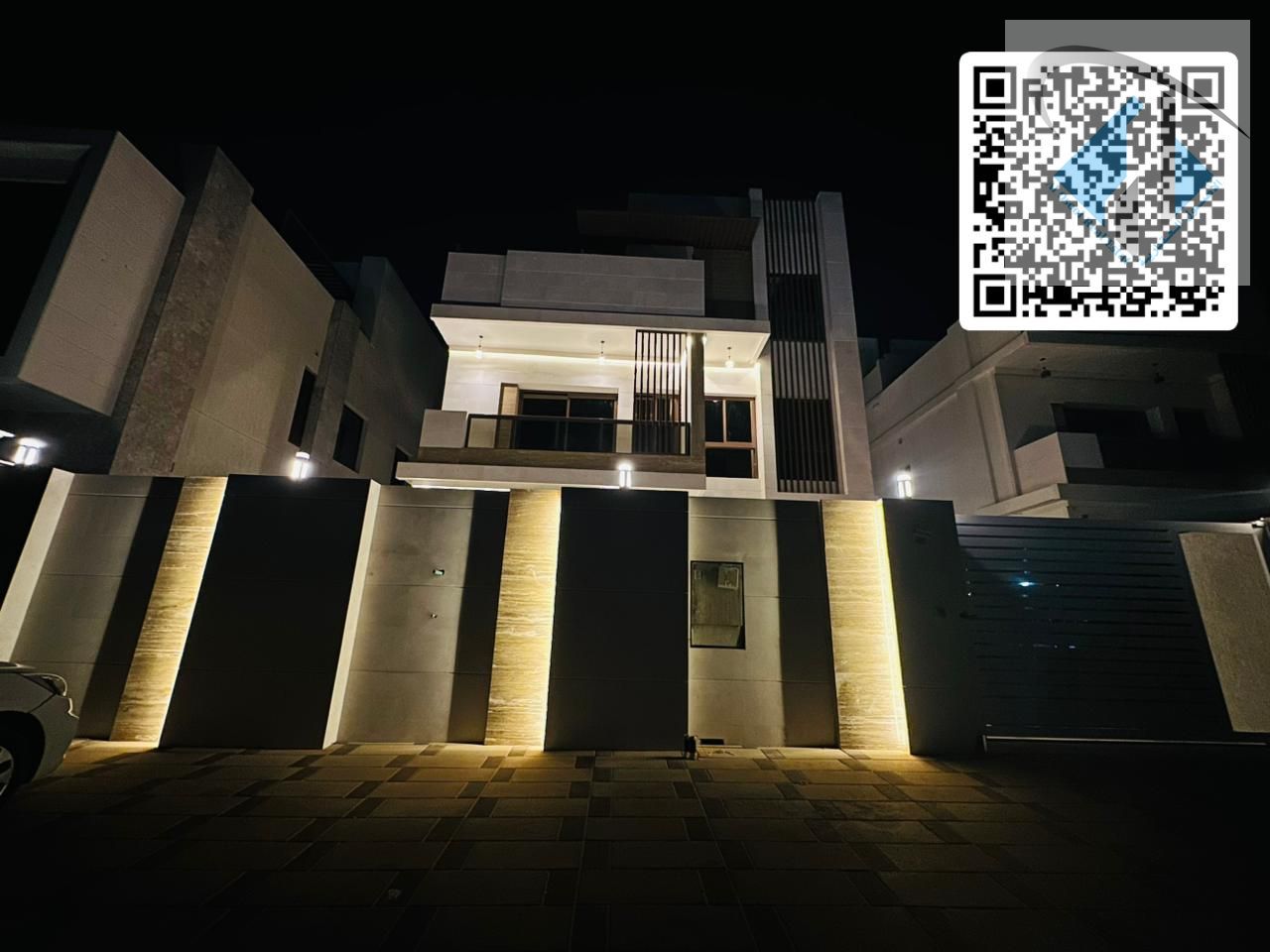 Very luxury modern villa with full stone facade and super fancy interior with super deluxe hotel finishes , including registration and ownership fees