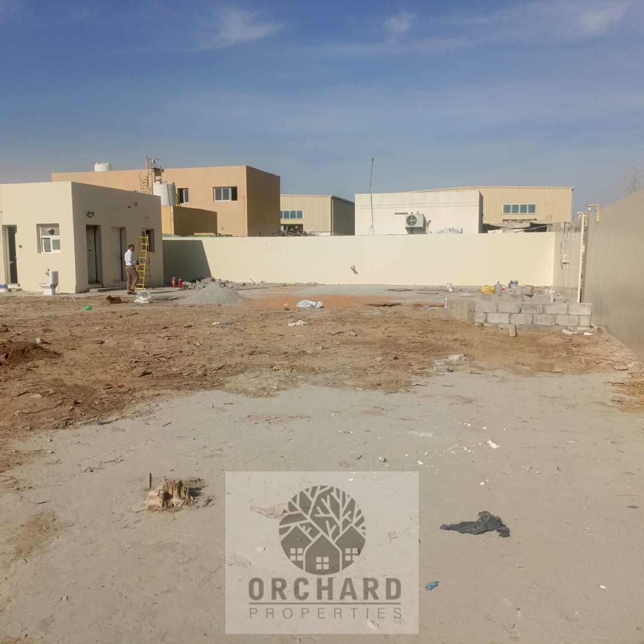 10000 SQFT OPENYARD WITH OFFICE KITCHEN WASHROOM/OFFICE AREA INTERLOCK/ELECTRICITY 25/GOOD LOCATION/CHEAP PRICE/RENT 120,000 DH ANNUALLY