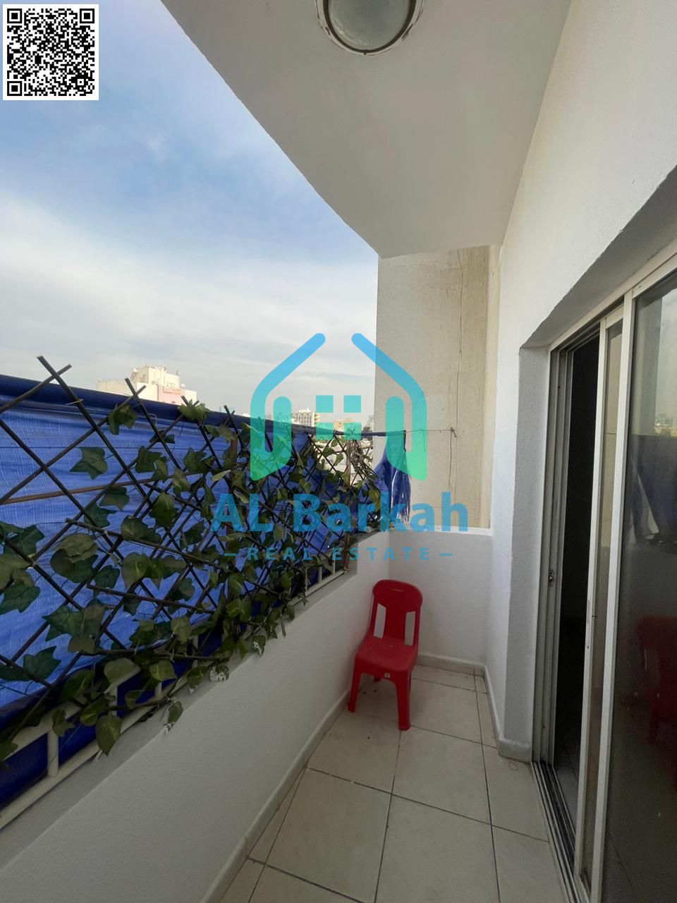 One Bedroom Apartment with Balcony & Living room for Rent at Prime location in Al Rashidiya #03Ajman-UAE