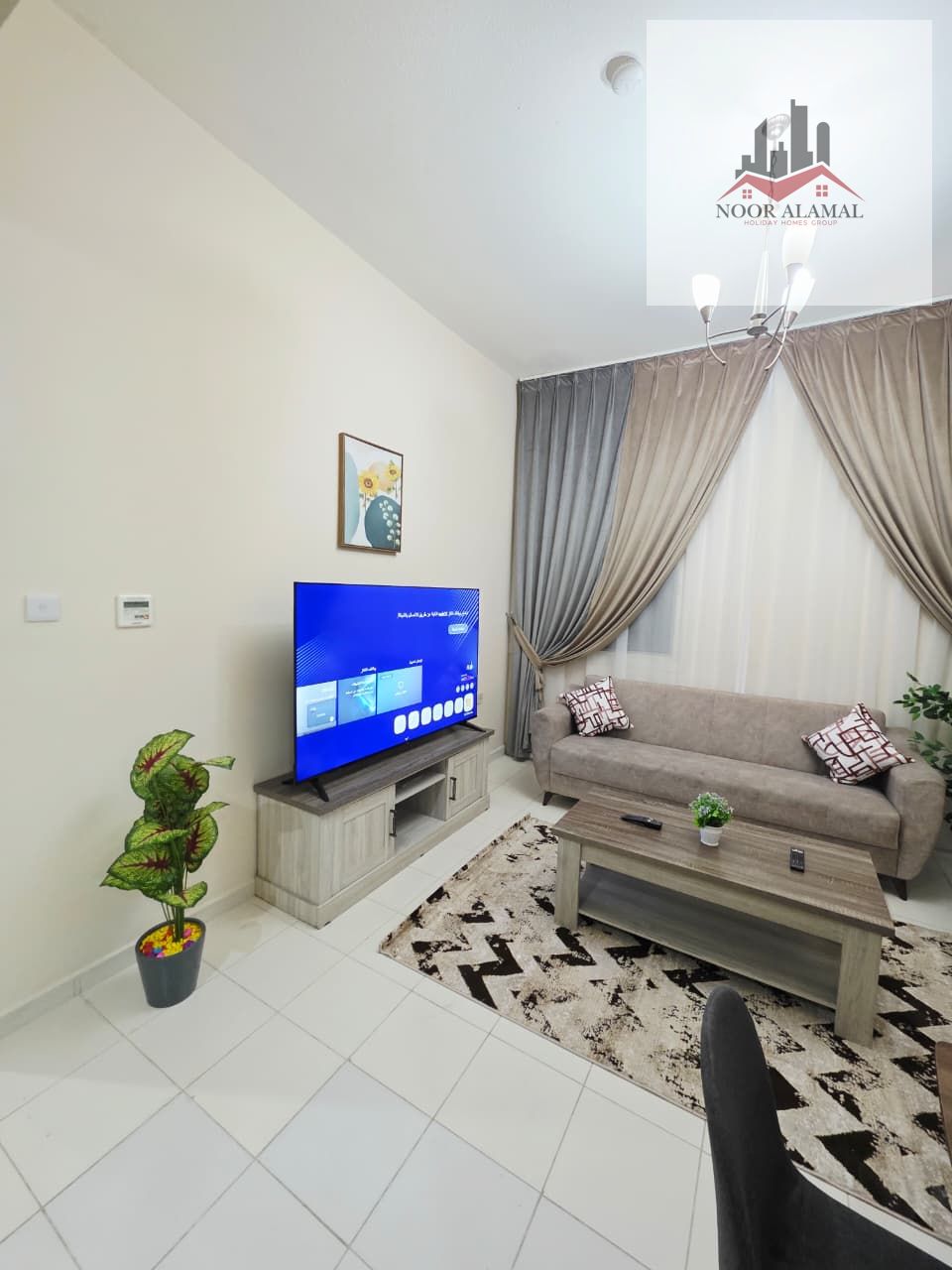 Al Sharqiya Al Qasimiya, two rooms, a living room, kitchen, and two bathrooms, newly furnished